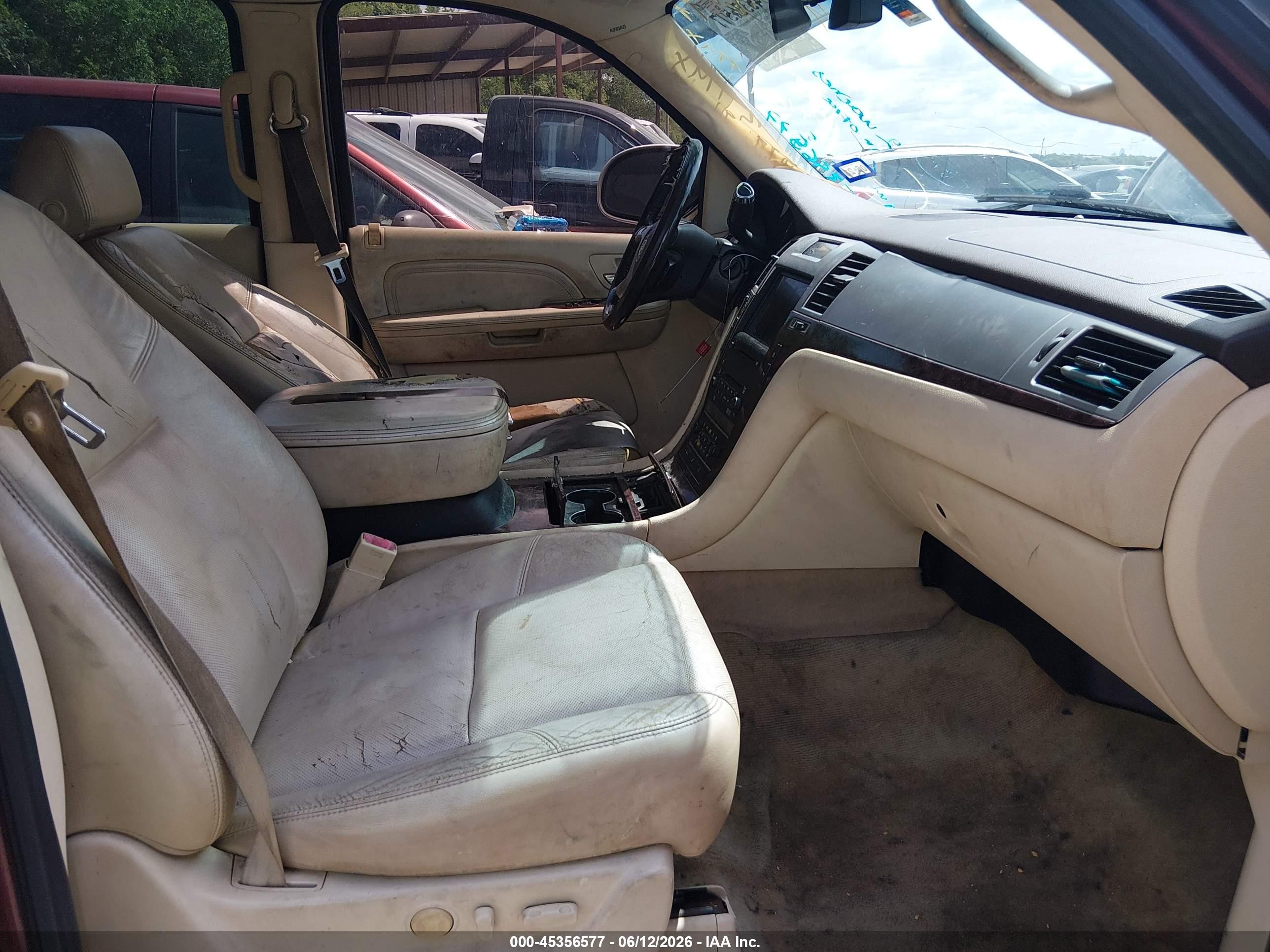 2008 Cadillac Escalade Ext Standard Maroon vin: 3GYFK62858G229172