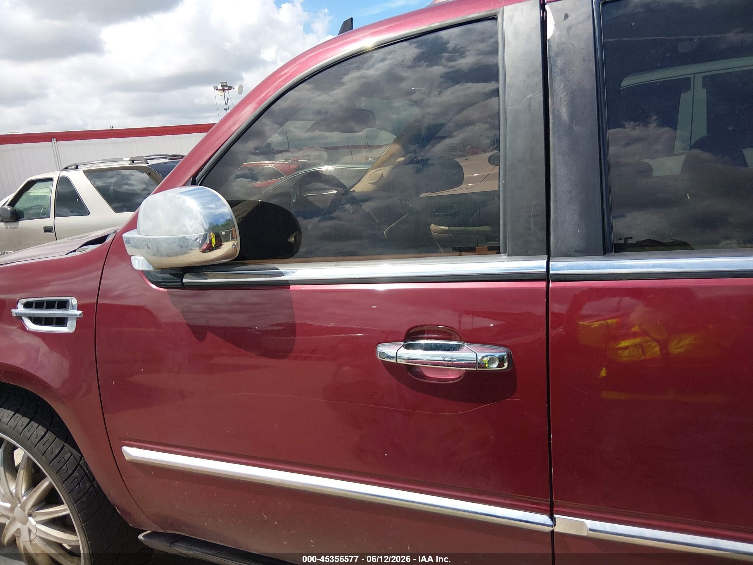 2008 Cadillac Escalade Ext Standard Maroon vin: 3GYFK62858G229172