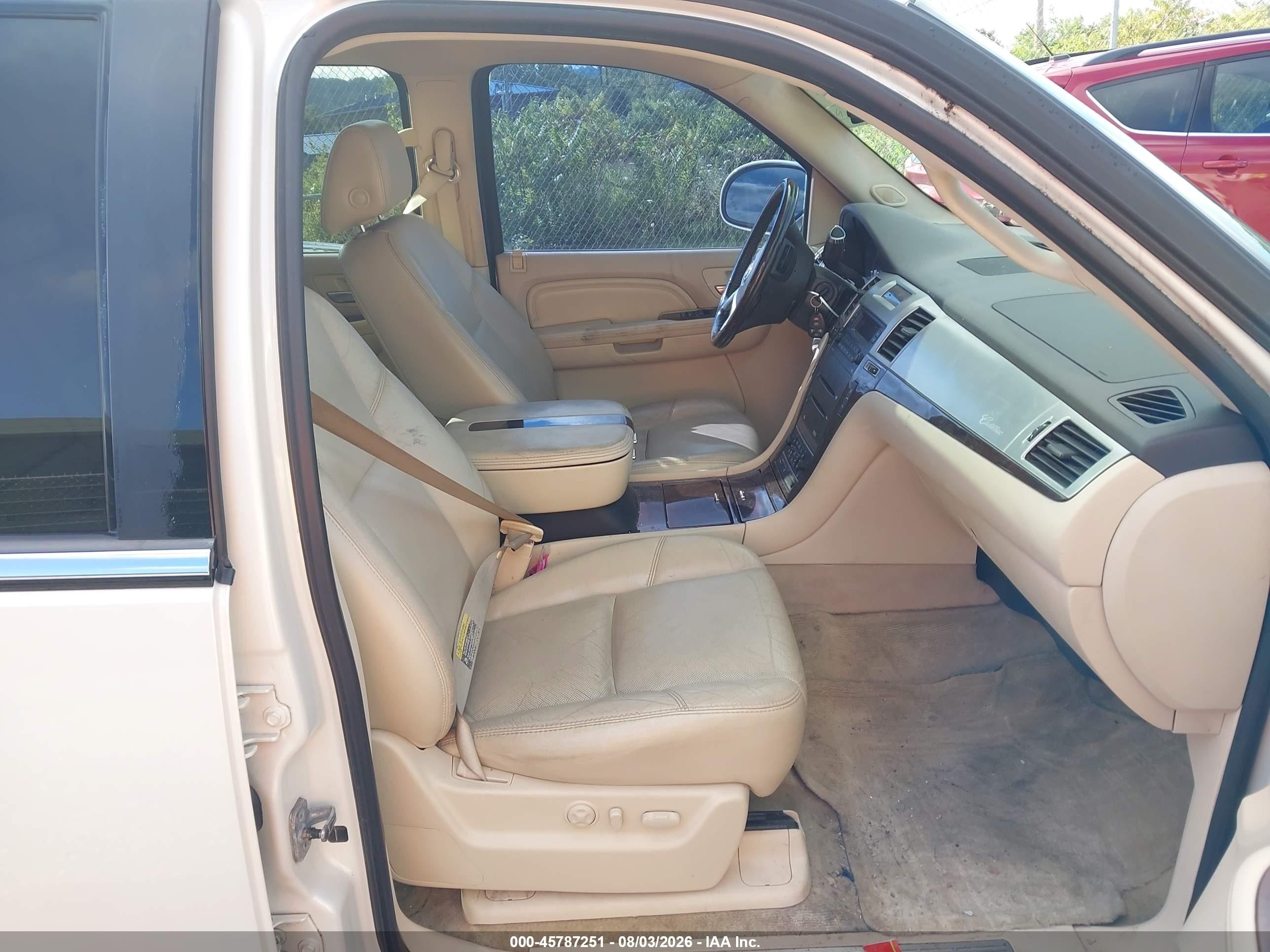 2007 Cadillac Escalade Ext Standard White vin: 3GYFK62867G133162