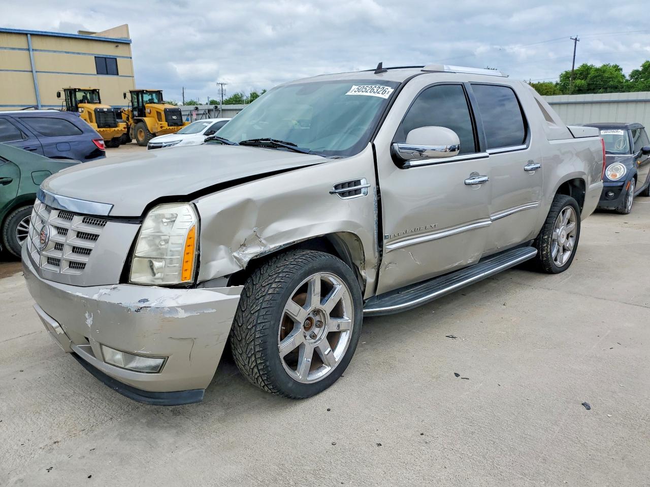 2008 Cadillac Escalade Ext Cream vin: 3GYFK62868G307460