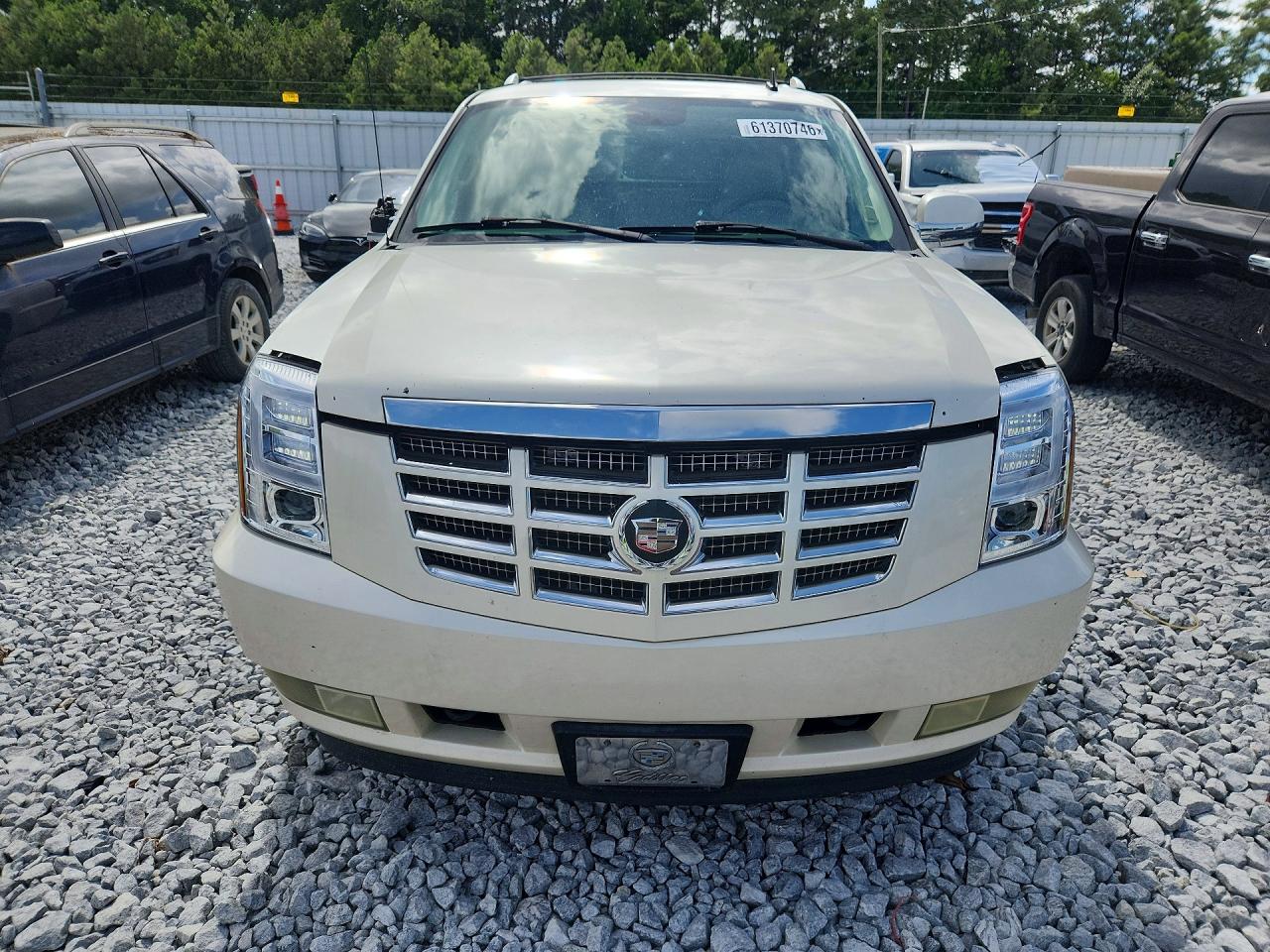 2007 Cadillac Escalade Ext White vin: 3GYFK62877G155414