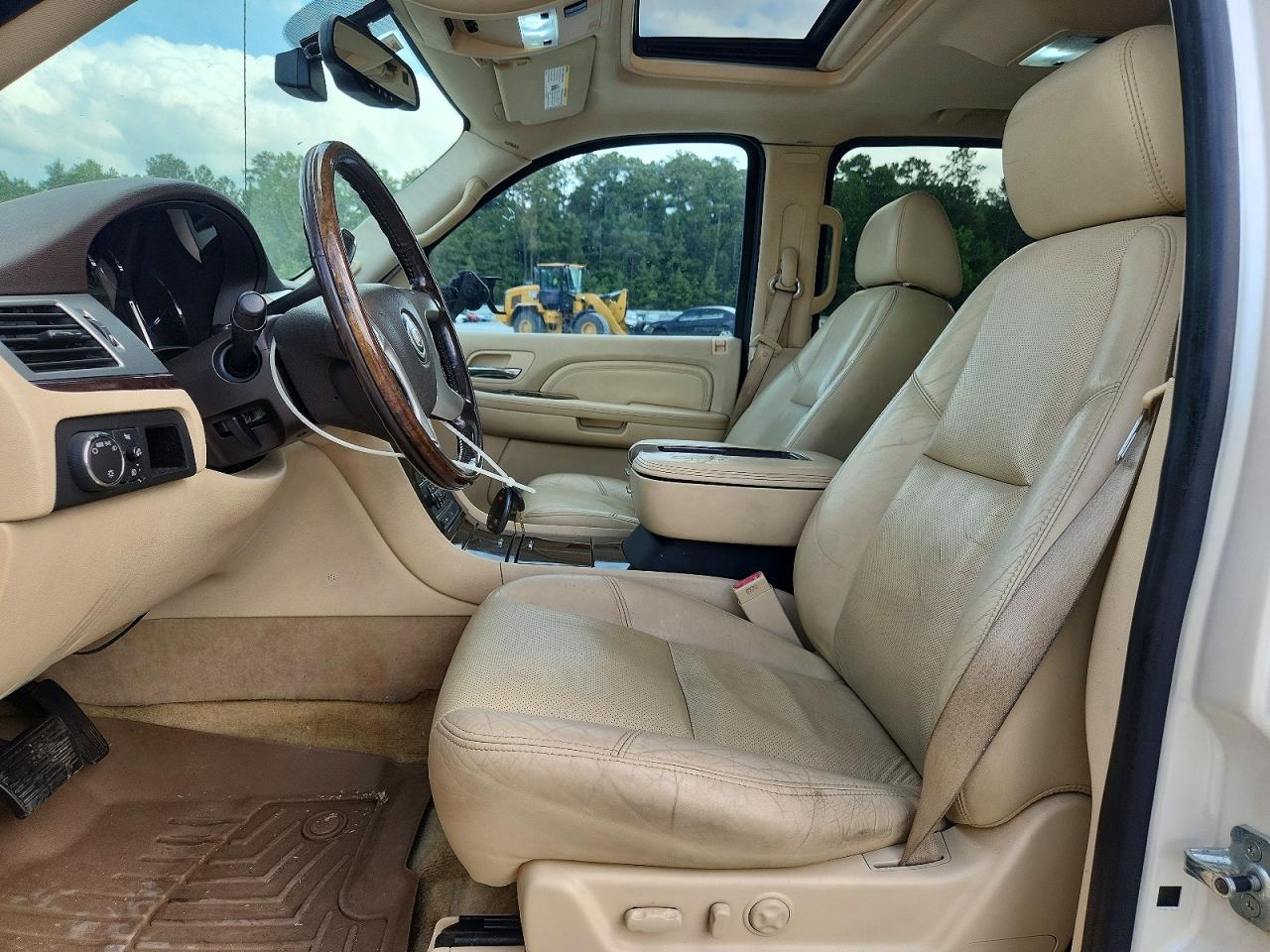 2007 Cadillac Escalade Ext White vin: 3GYFK62877G155414