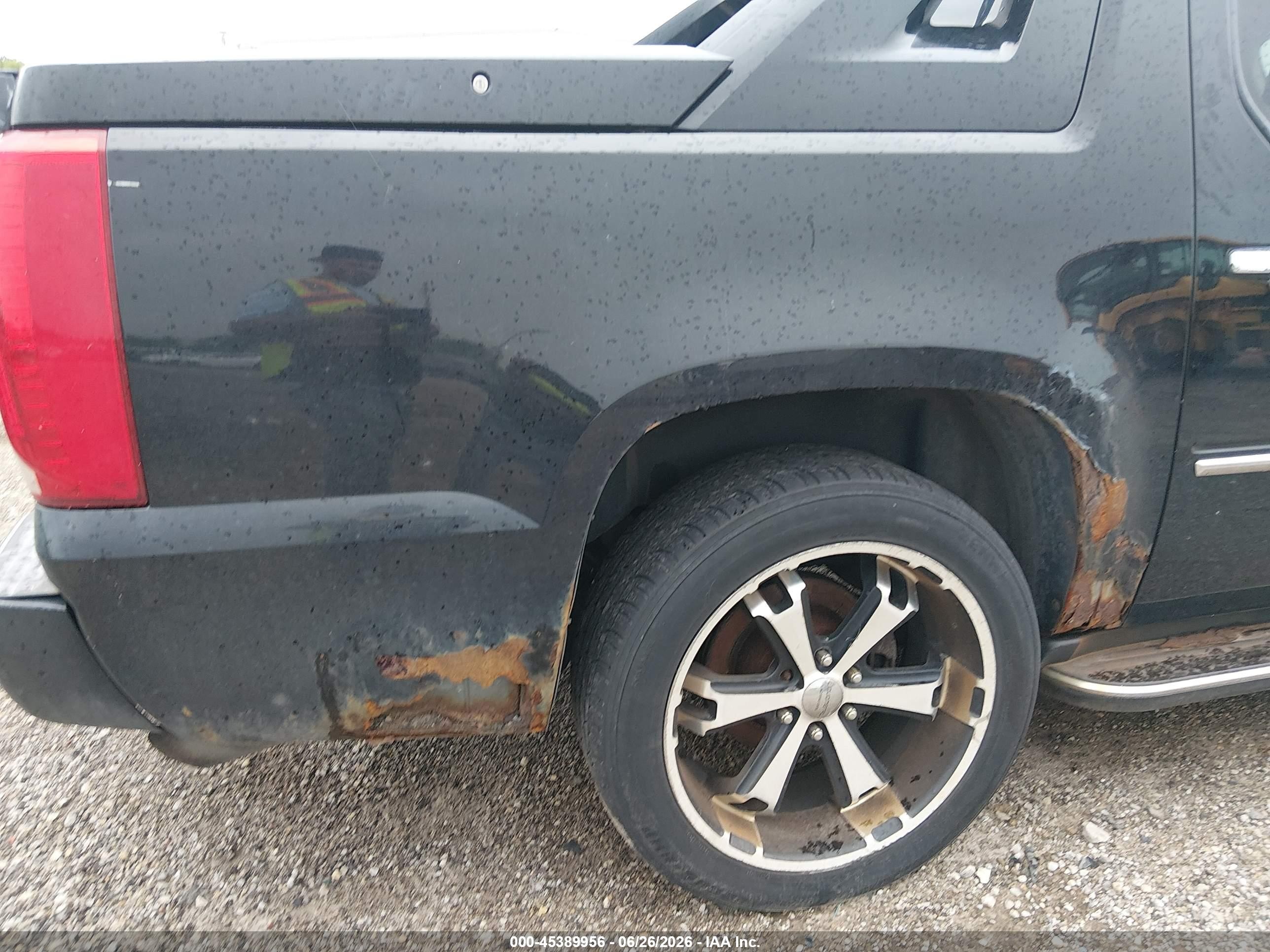 2007 Cadillac Escalade Ext   Черный vin: 3GYFK62877G320300