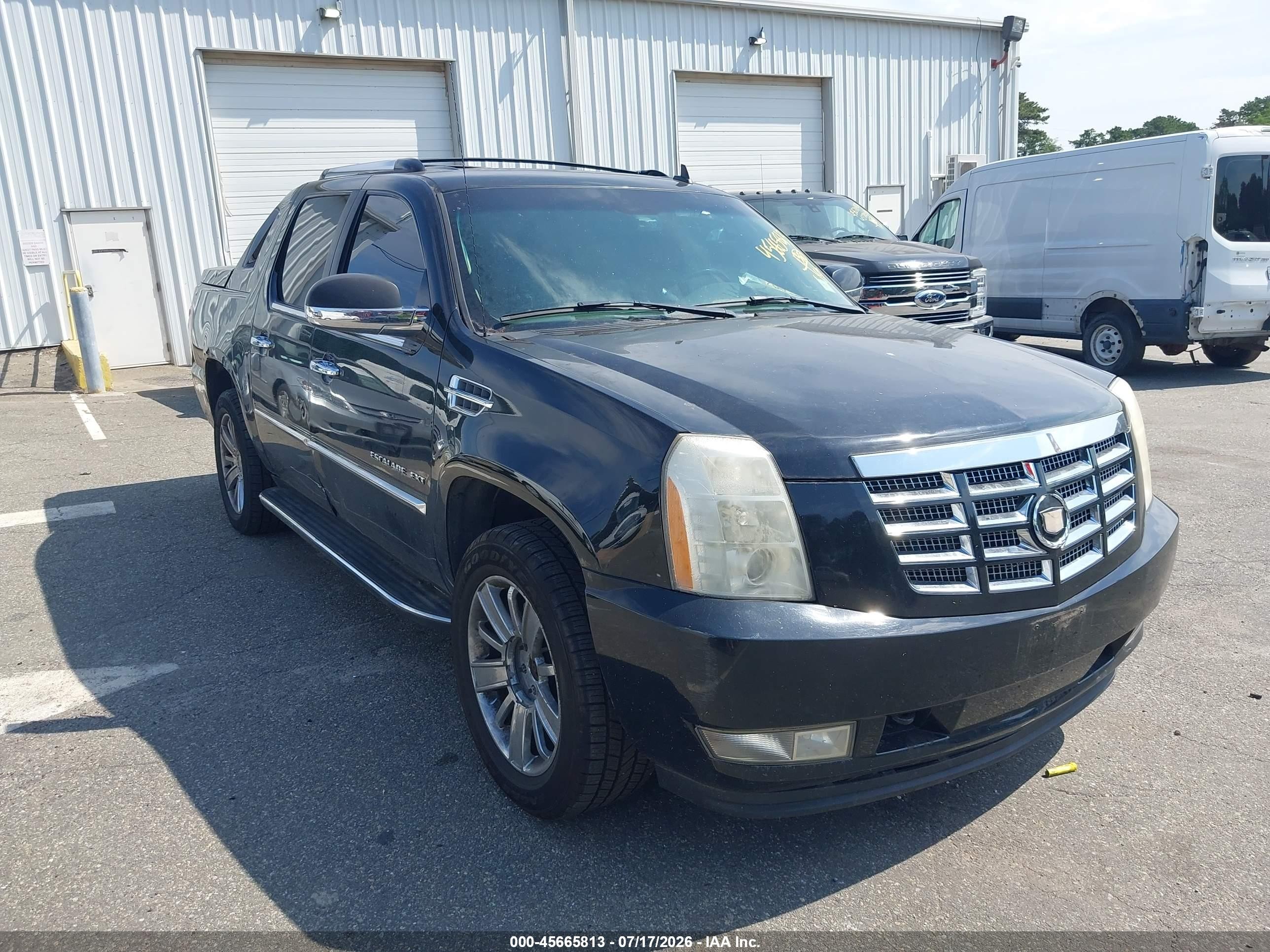 2007 Cadillac Escalade Ext Standard Black vin: 3GYFK62887G310911