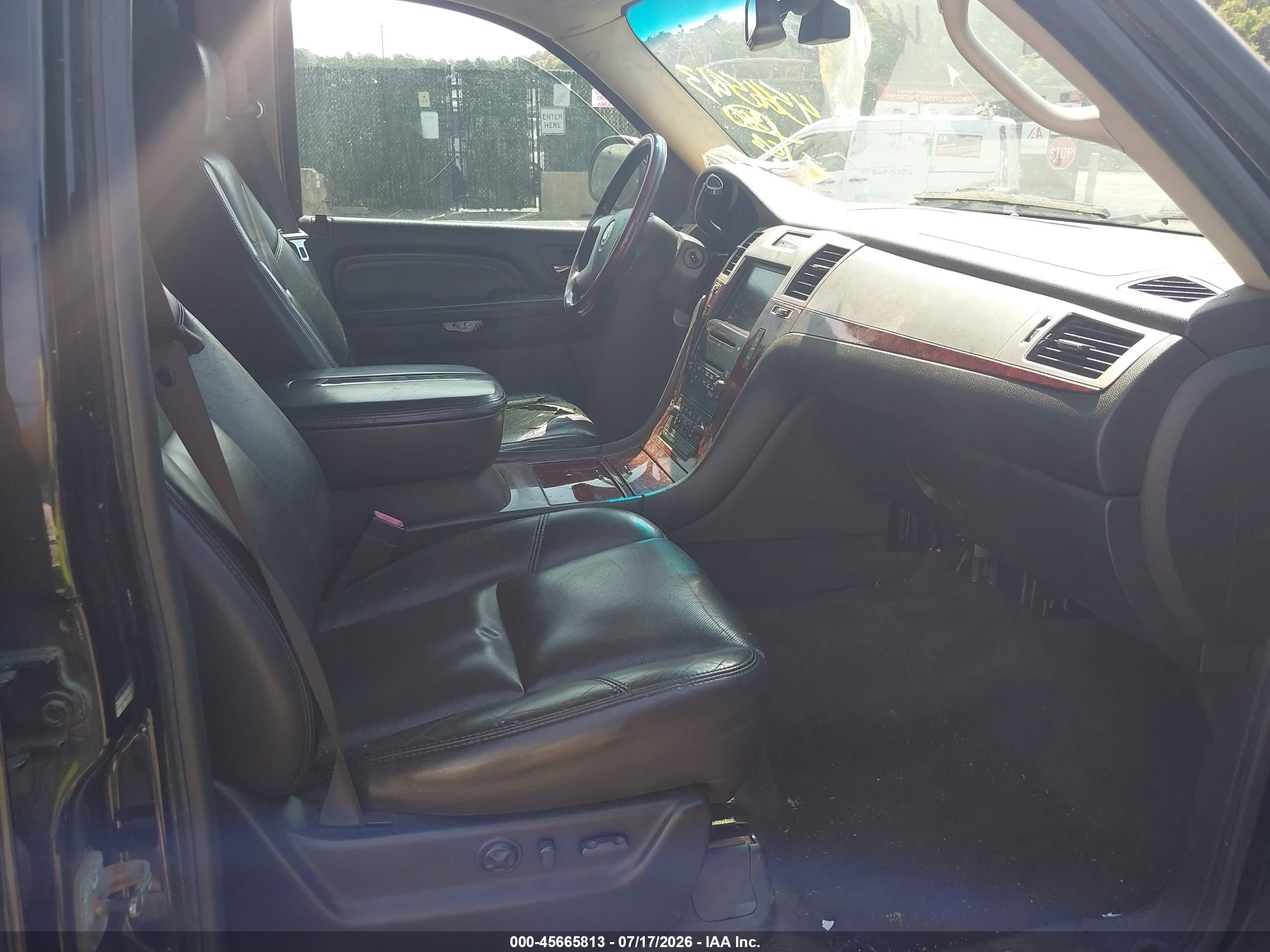 2007 Cadillac Escalade Ext Standard Black vin: 3GYFK62887G310911