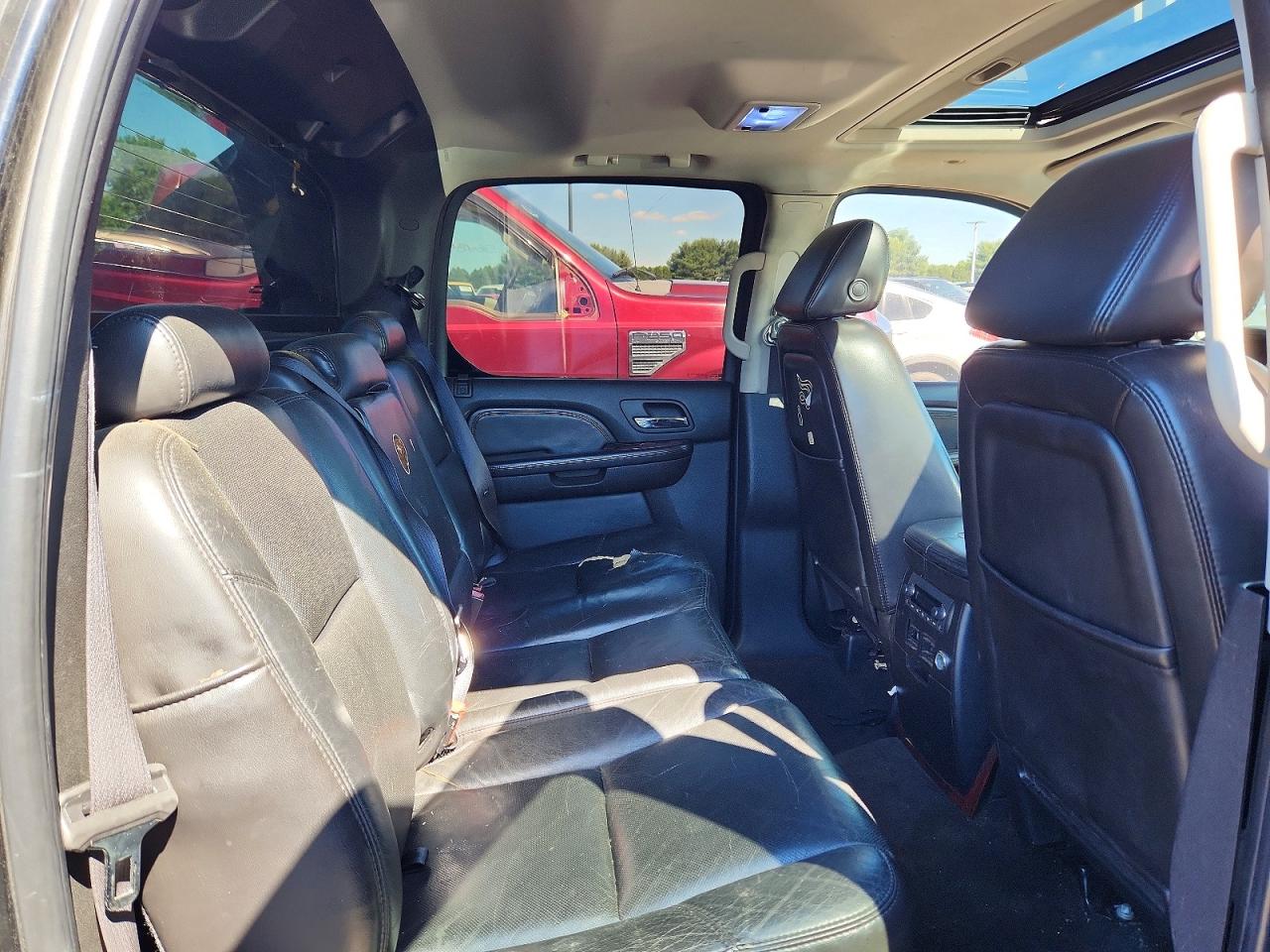2007 Cadillac Escalade Ext Black vin: 3GYFK62897G229495