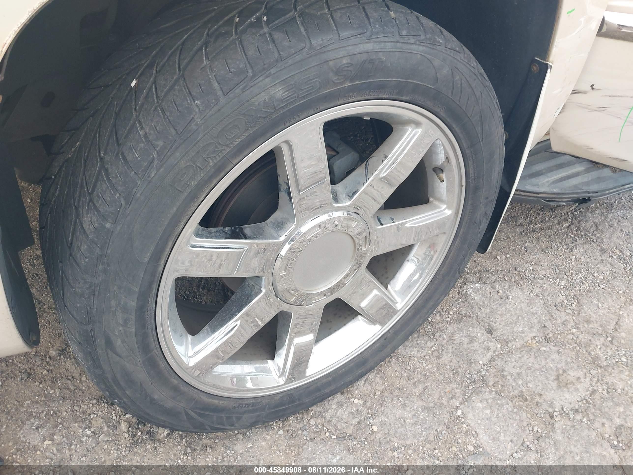 2007 Cadillac Escalade Ext   Cream vin: 3GYFK628X7G270217