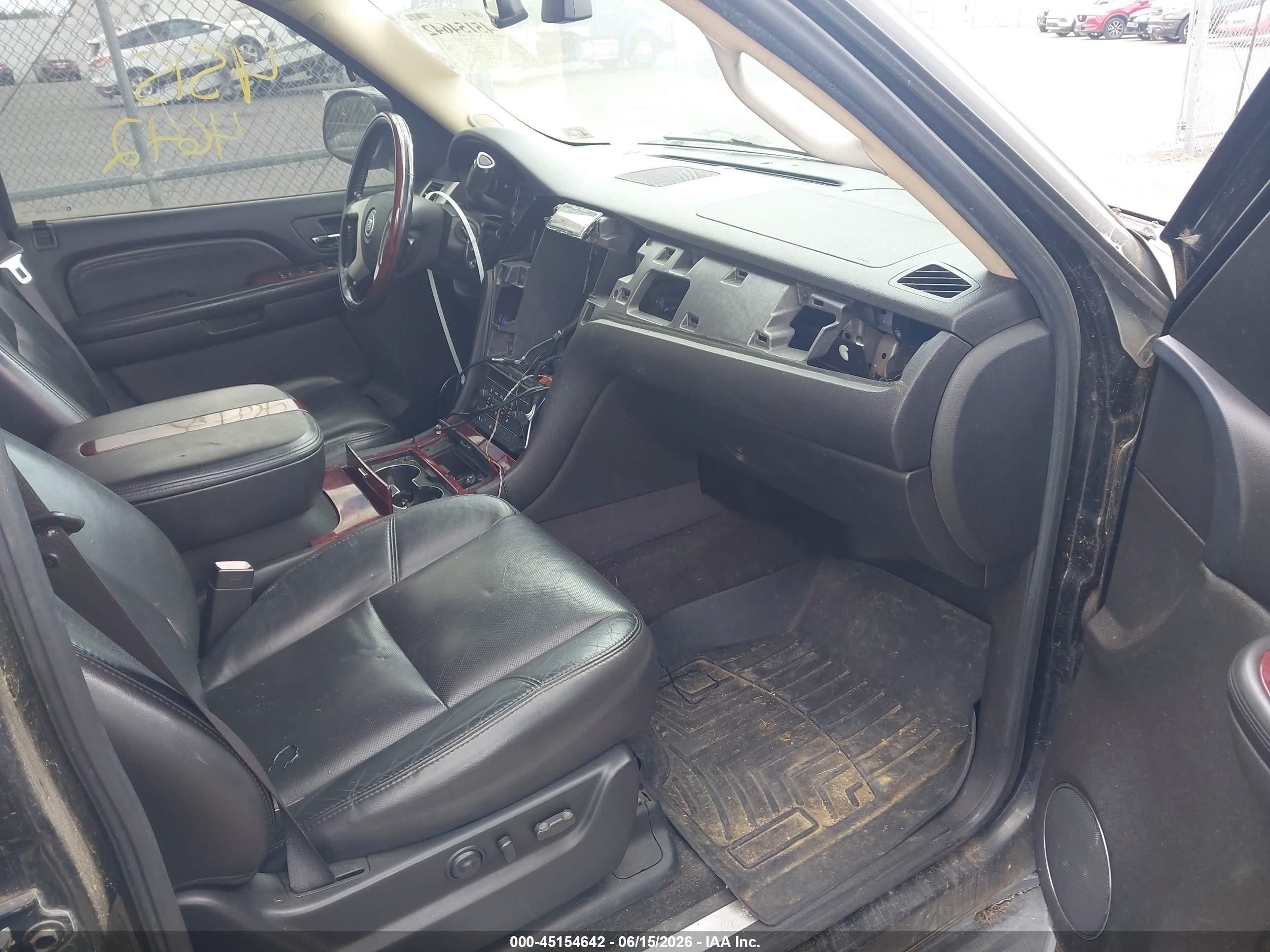 2007 Cadillac Escalade Ext Standard Black vin: 3GYFK628X7G277670