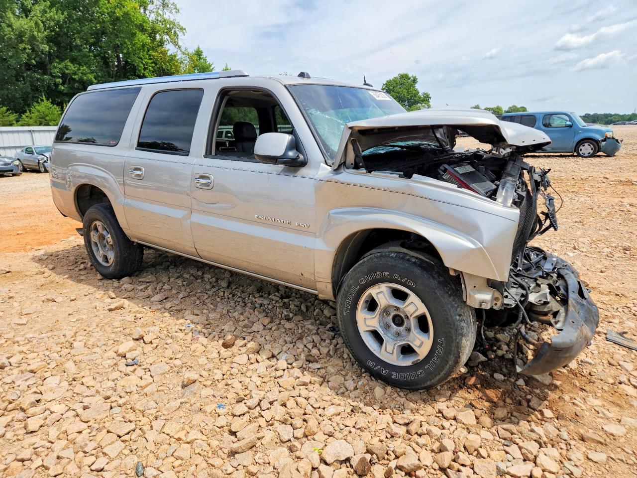 2004 Cadillac Escalade Esv Gold vin: 3GYFK66N14G213240