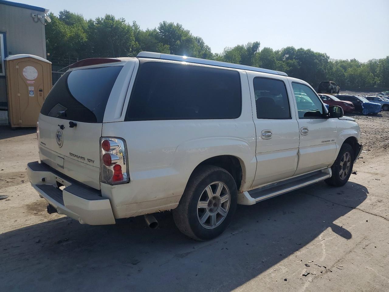 2006 Cadillac Escalade Esv White vin: 3GYFK66N16G134945