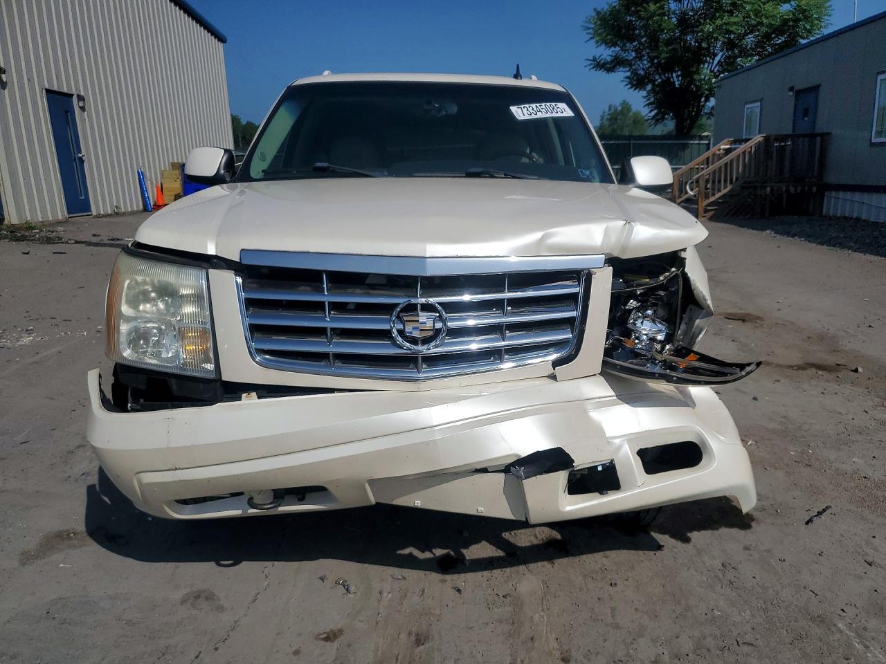 2006 Cadillac Escalade Esv White vin: 3GYFK66N16G134945