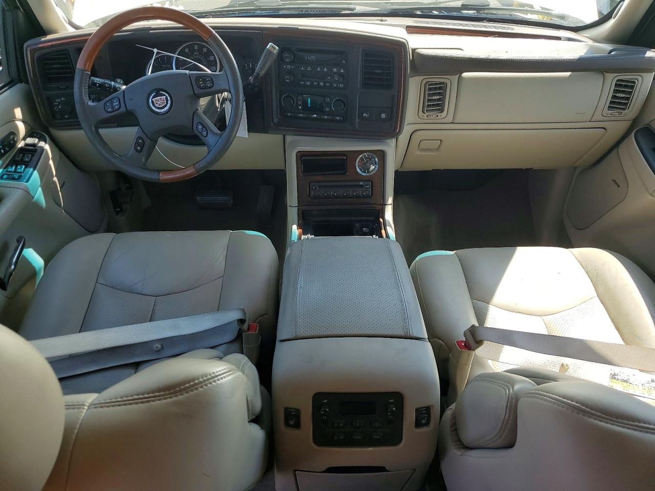 2004 Cadillac Escalade Esv White vin: 3GYFK66N24G156109