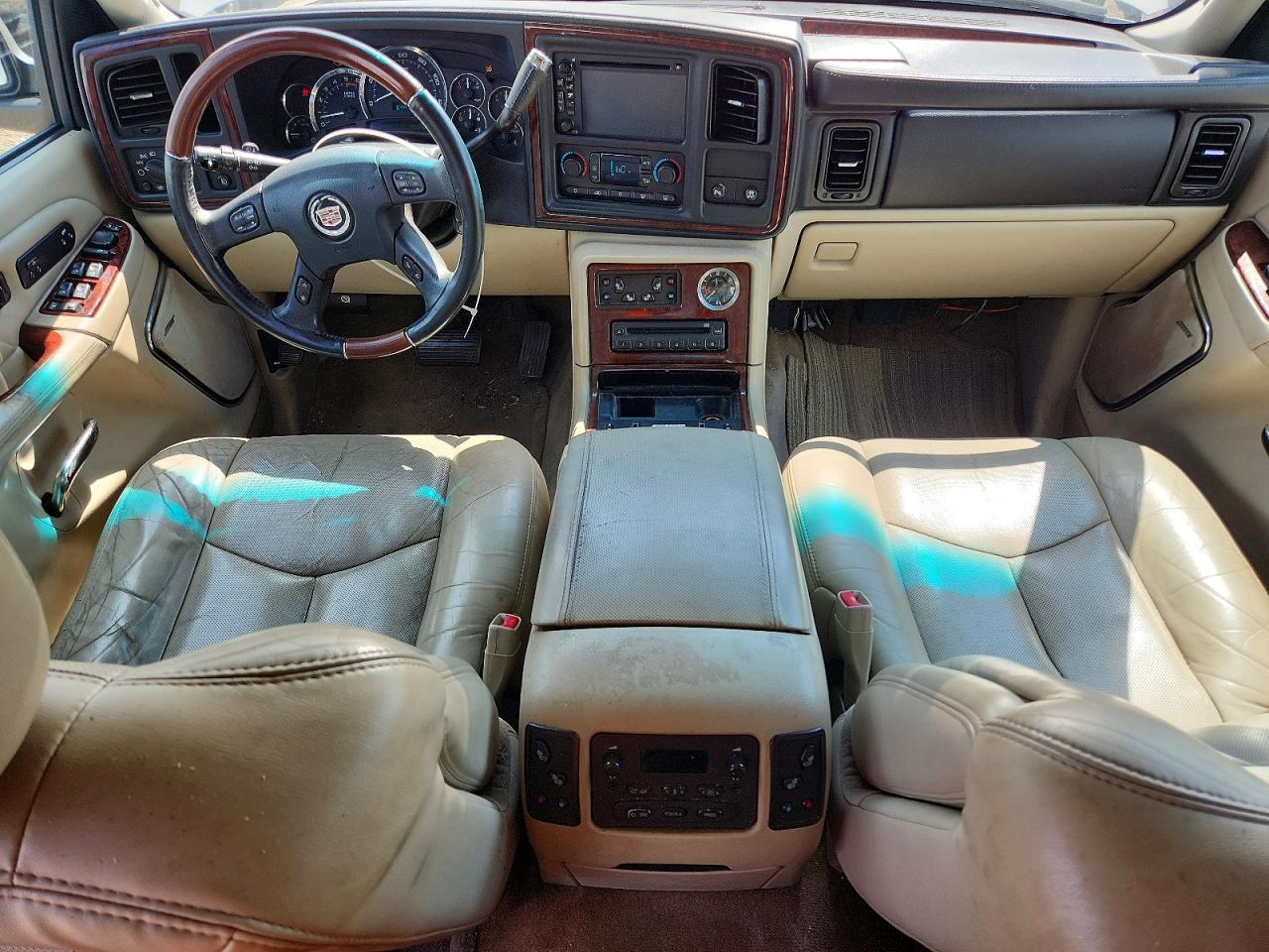 2005 Cadillac Escalade Esv Beige vin: 3GYFK66N25G163868