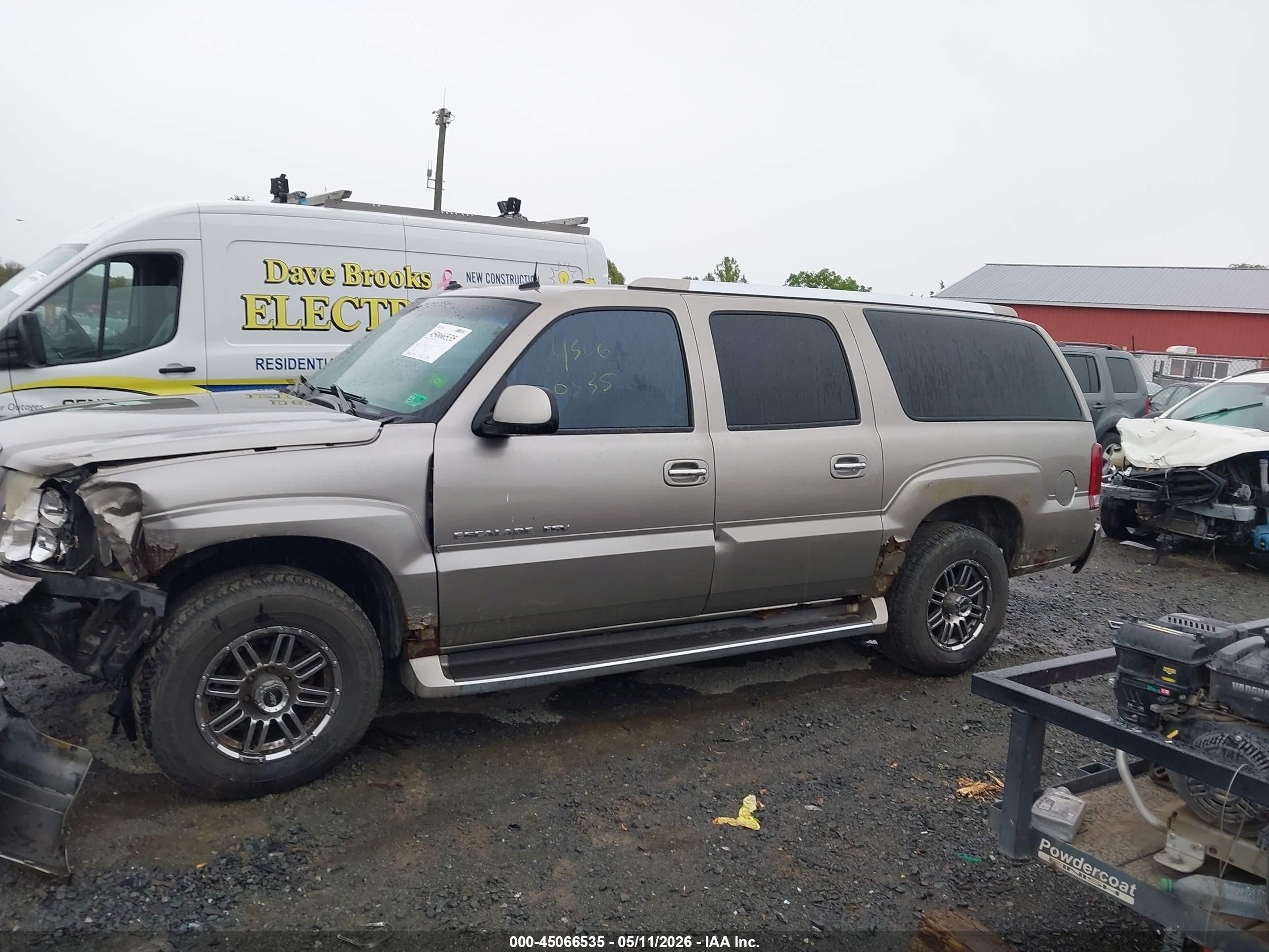 2003 Cadillac Escalade Esv Standard Gold vin: 3GYFK66N33G289993