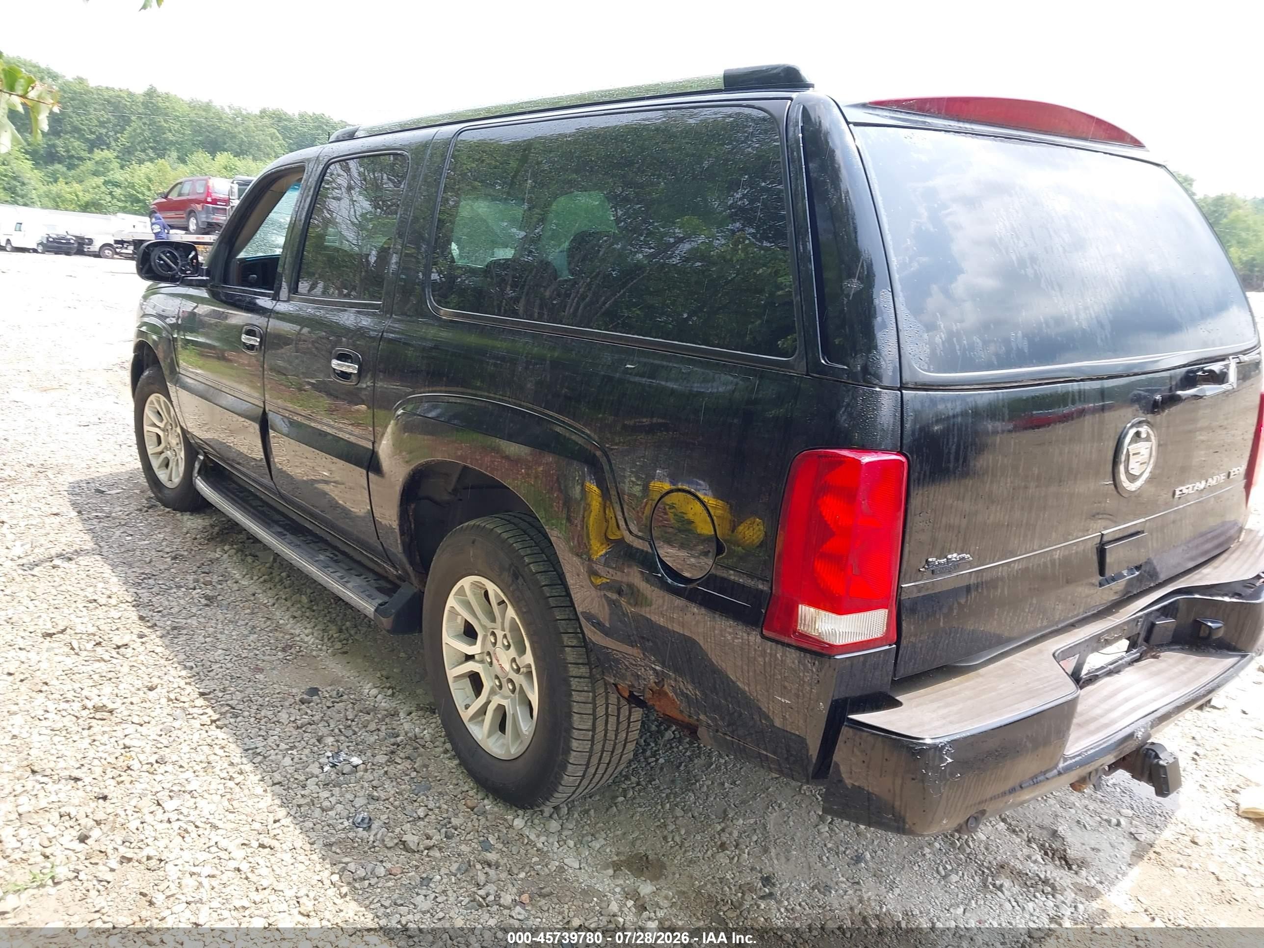 2004 Cadillac Escalade Esv Standard Black vin: 3GYFK66N44G110376