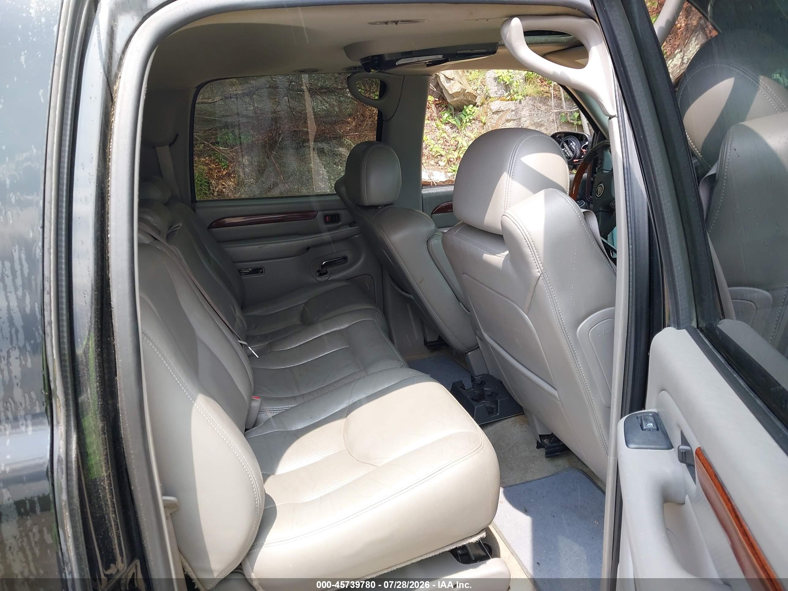 2004 Cadillac Escalade Esv Standard Black vin: 3GYFK66N44G110376
