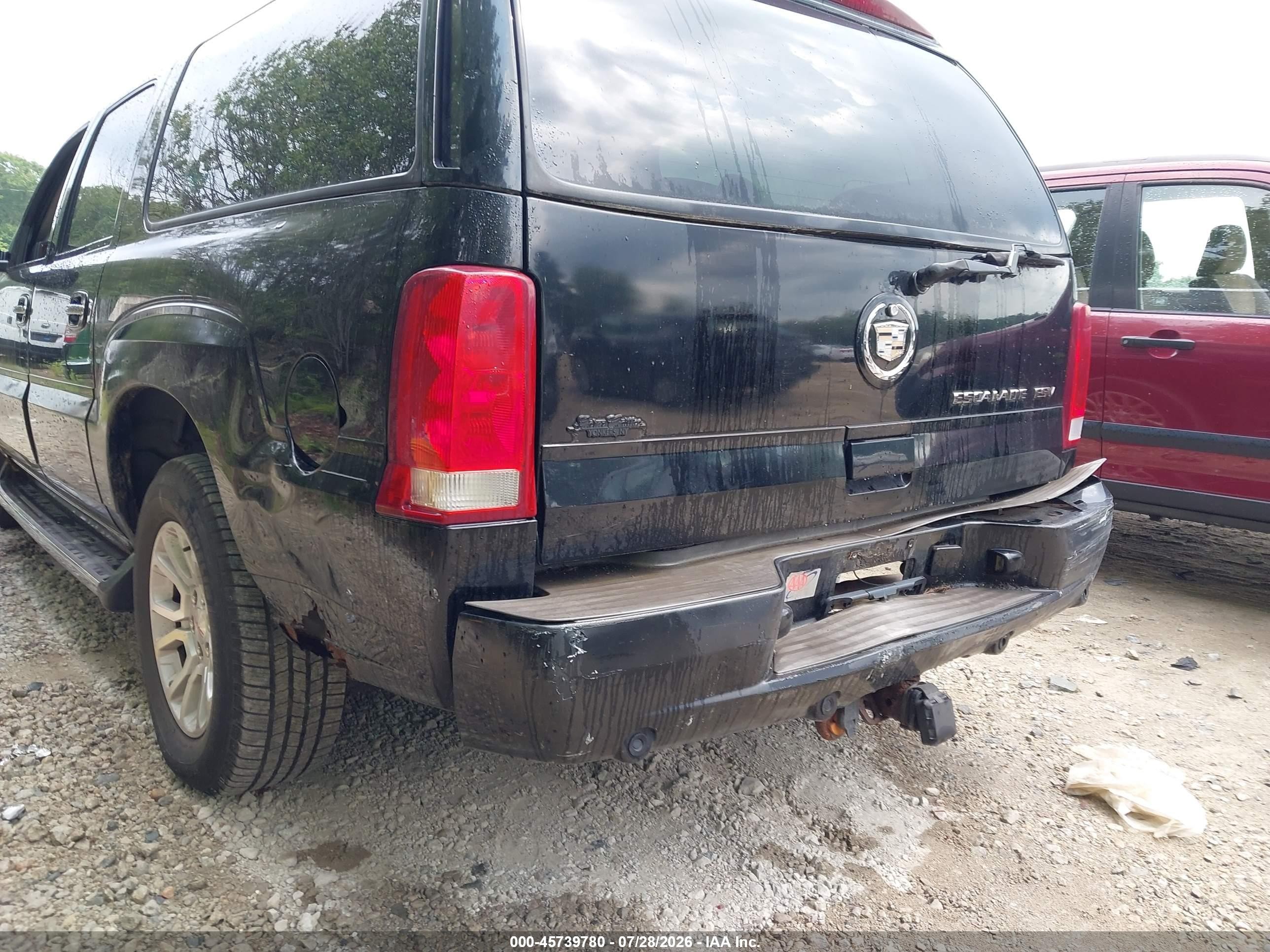 2004 Cadillac Escalade Esv Standard Black vin: 3GYFK66N44G110376