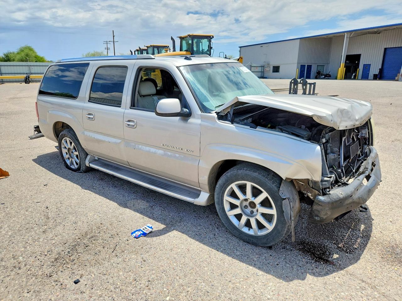2005 Cadillac Uk Silver vin: 3GYFK66N45G119192