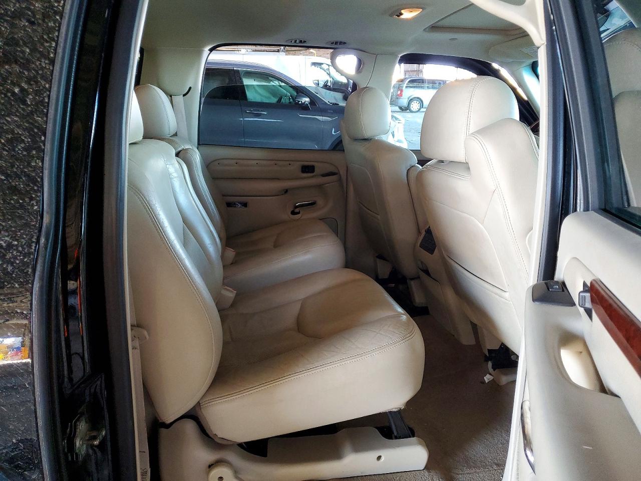 2005 Cadillac Escalade Esv Black vin: 3GYFK66N45G182454