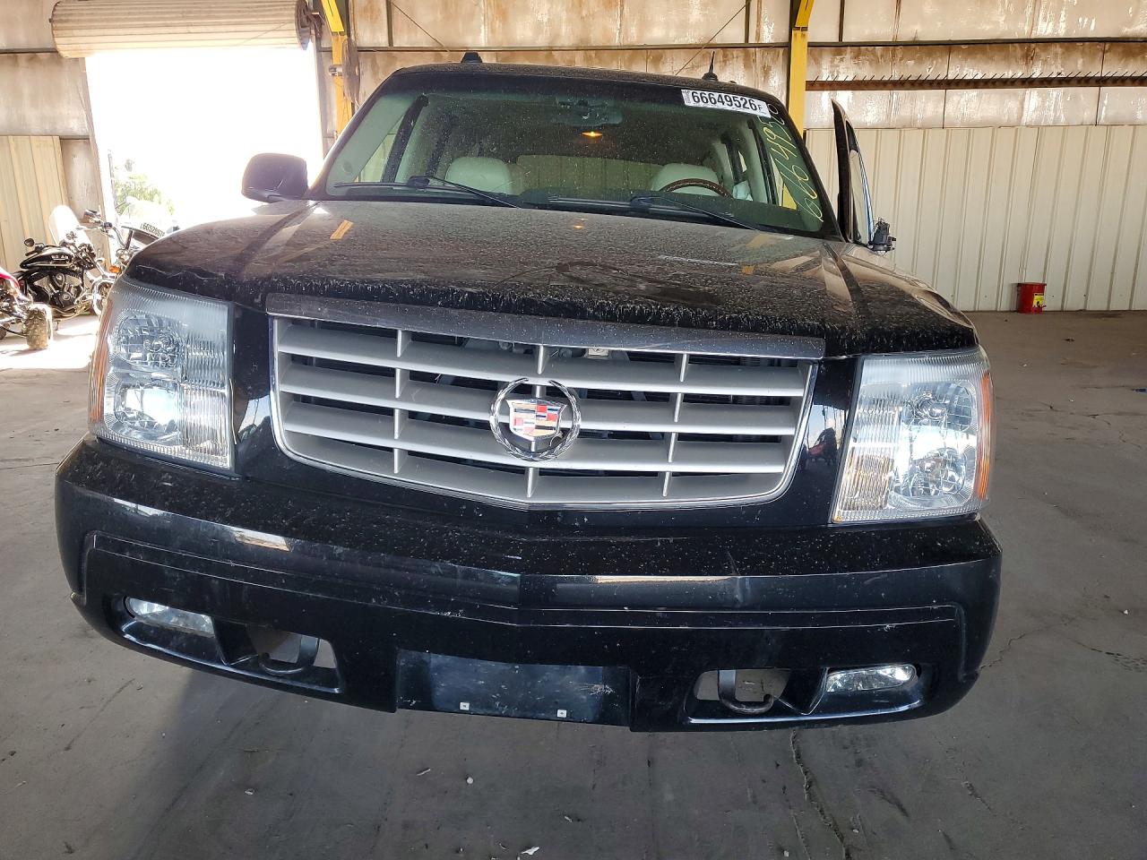 2005 Cadillac Escalade Esv Black vin: 3GYFK66N45G182454