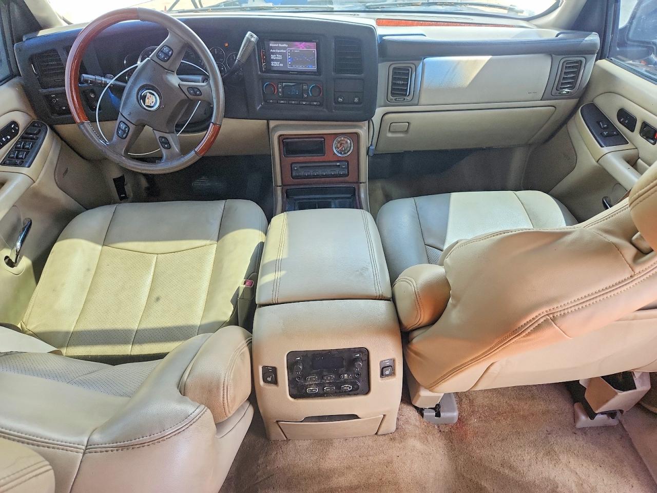 2005 Cadillac Escalade Esv White vin: 3GYFK66N45G204498