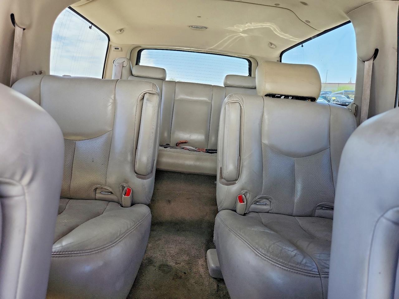 2003 Cadillac Escalade Esv White vin: 3GYFK66N53G317972