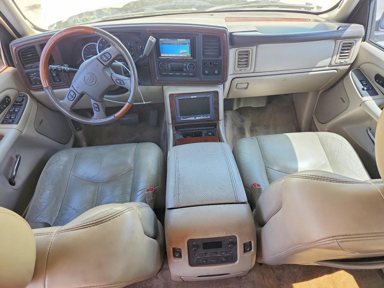 2003 Cadillac Escalade Esv White vin: 3GYFK66N53G317972