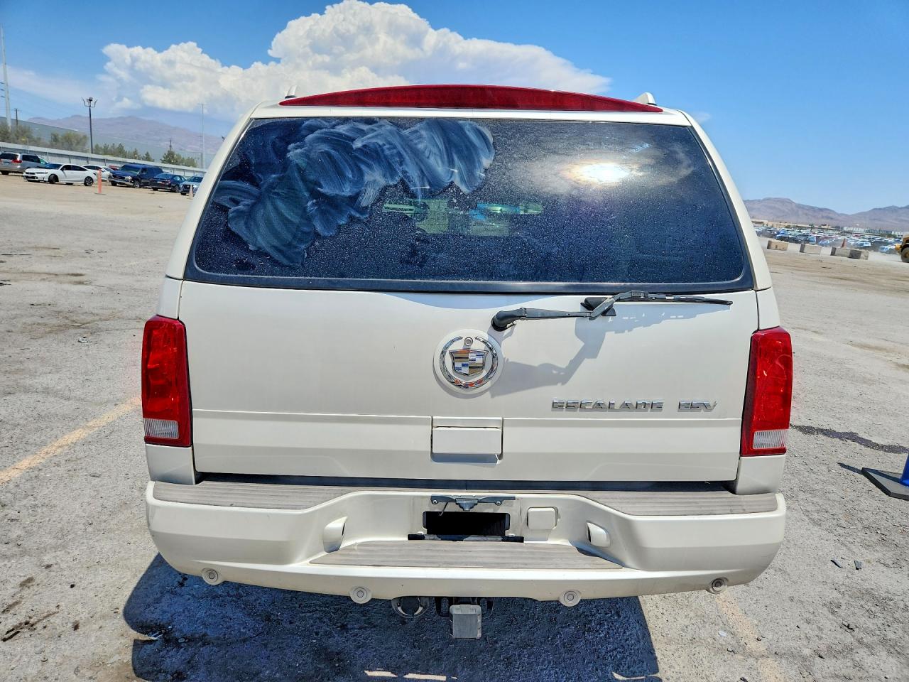 2003 Cadillac Escalade Esv White vin: 3GYFK66N53G317972