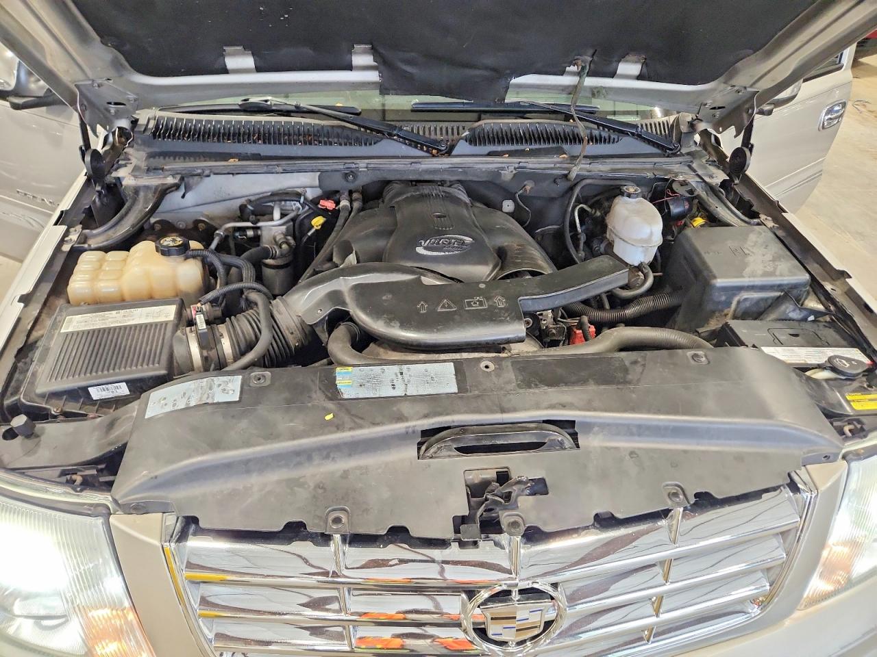 2004 Cadillac Escalade Esv Silver vin: 3GYFK66N54G330884