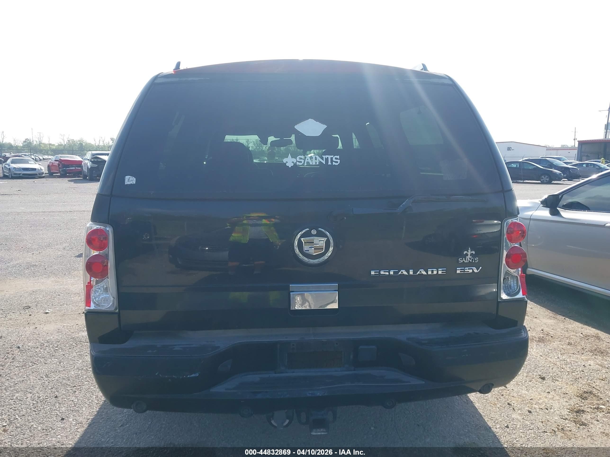 2004 Cadillac Escalade Esv Standard Black vin: 3GYFK66N64G252261