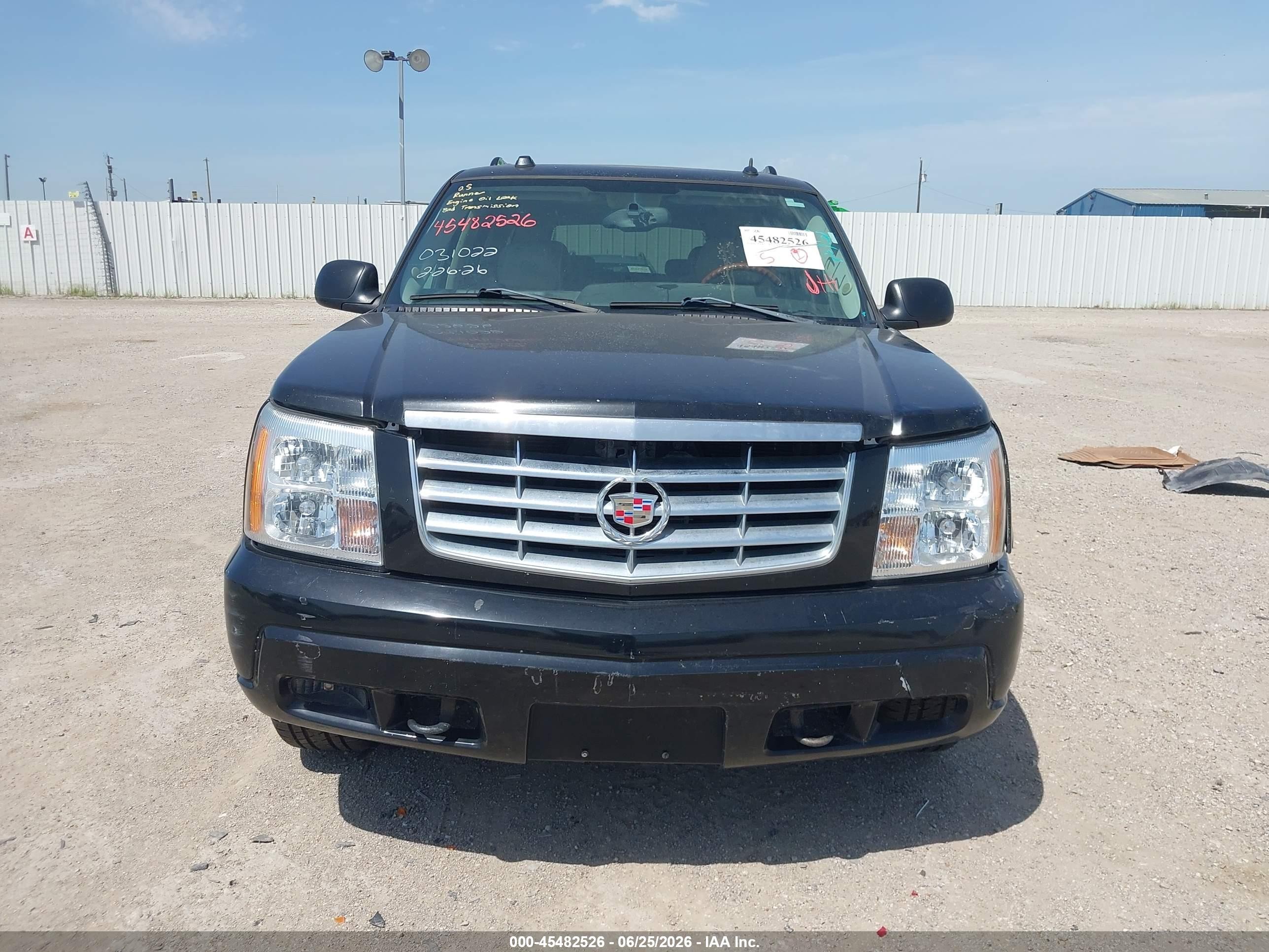 2005 Cadillac Escalade Esv Platinum Edition Black vin: 3GYFK66N65G201277