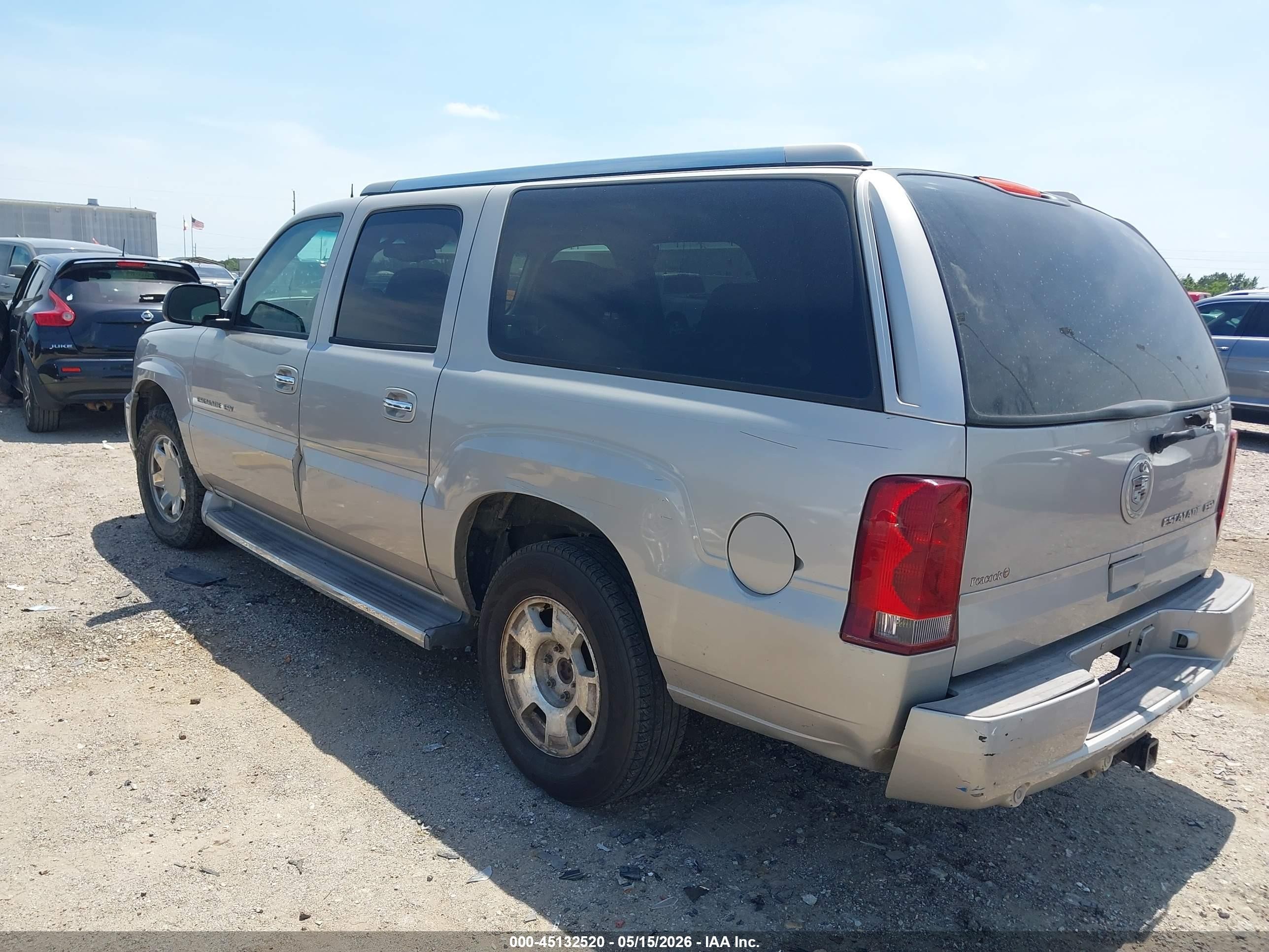 2005 Cadillac Escalade Esv   Beige vin: 3GYFK66N65G215079