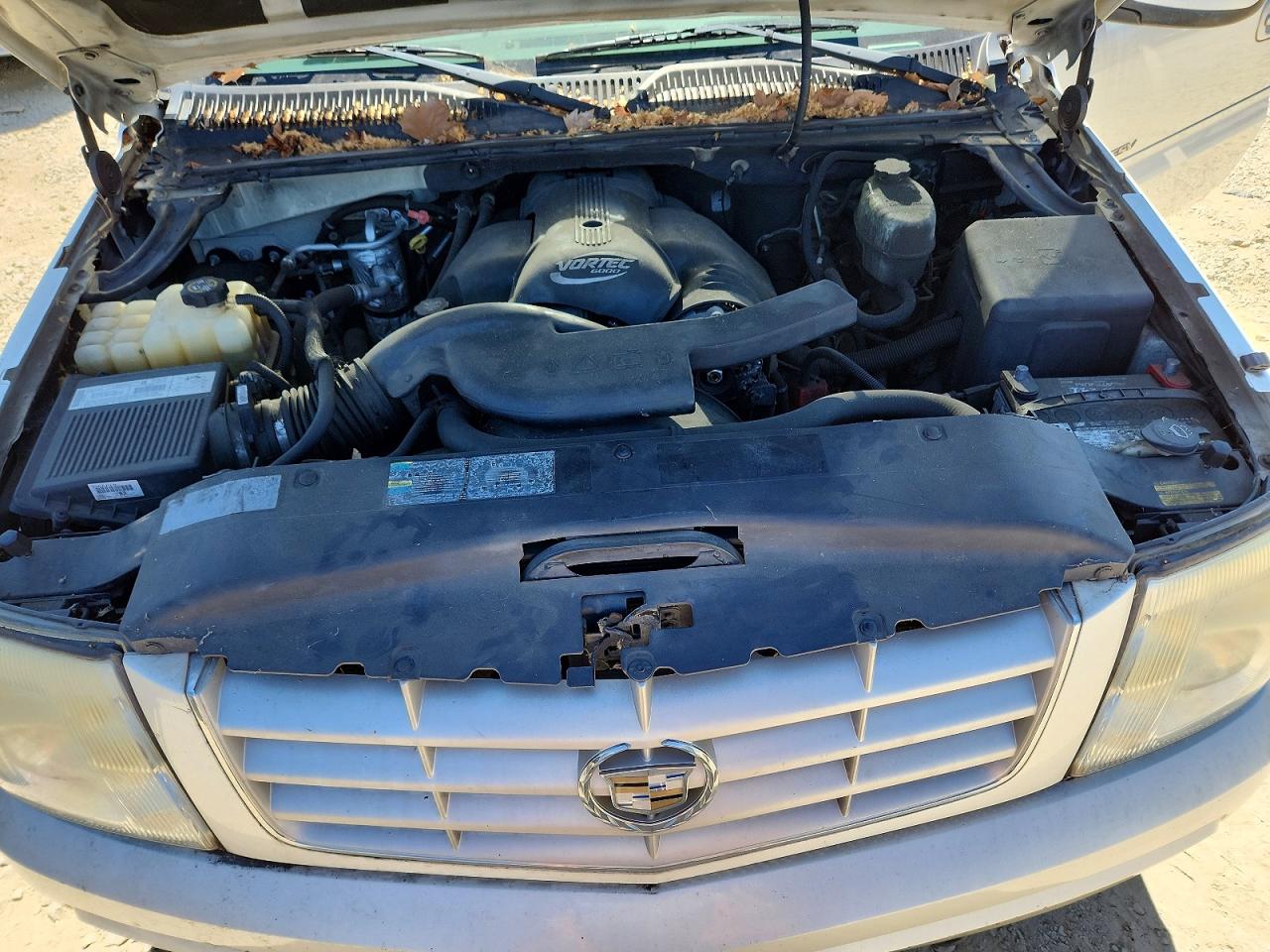 2003 Cadillac Escalade Esv White vin: 3GYFK66N73G259749
