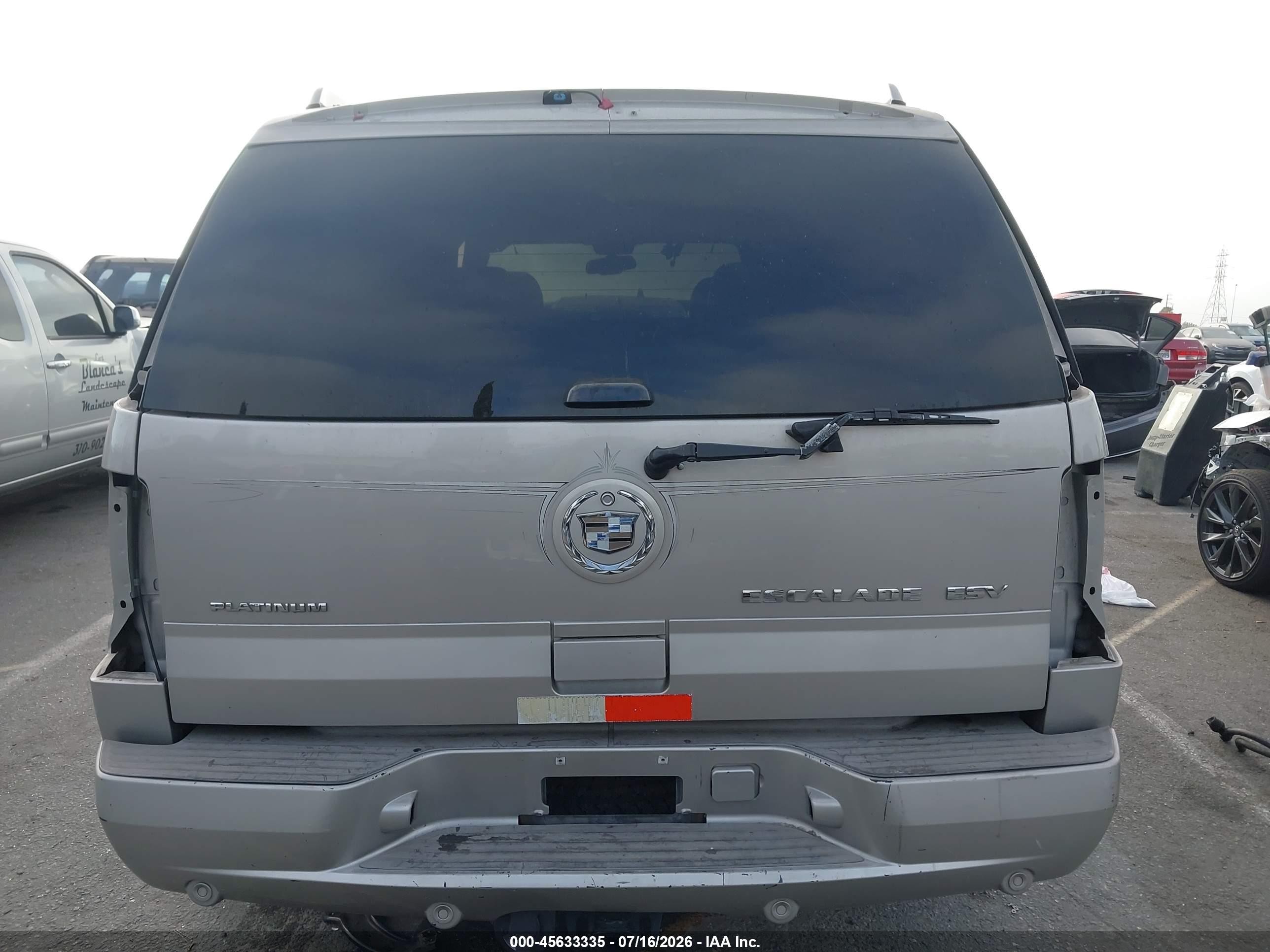 2005 Cadillac Escalade Esv Platinum Edition Champagne vin: 3GYFK66N75G215284