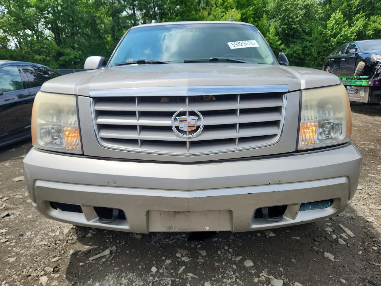2005 Cadillac Escalade Esv Beige vin: 3GYFK66N85G197278