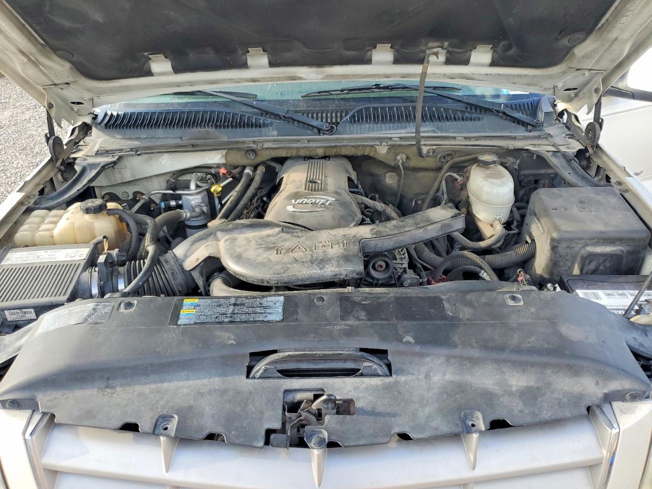 2005 Cadillac Escalade Esv White vin: 3GYFK66N95G215724