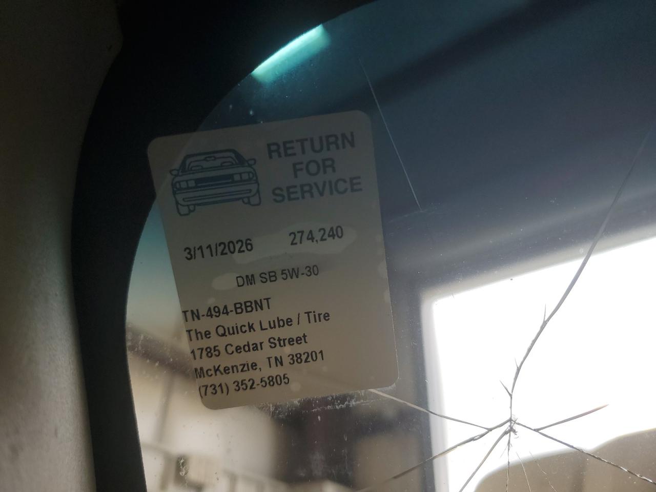 2006 Cadillac Escalade Esv Cream vin: 3GYFK66N96G199462 Damage: Windshield, Broken, Replacement Required