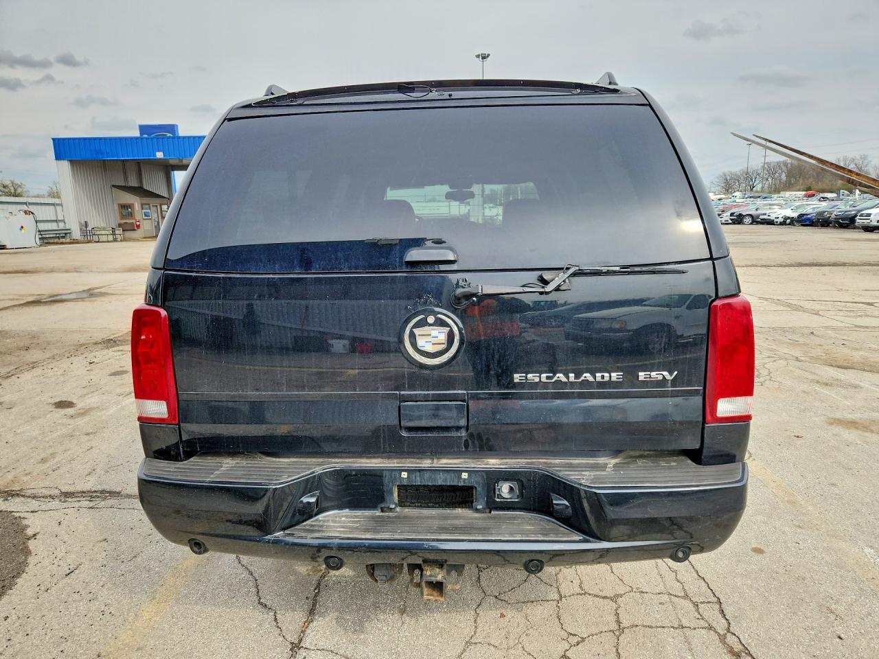 2006 Cadillac Escalade Esv Black vin: 3GYFK66N96G212470