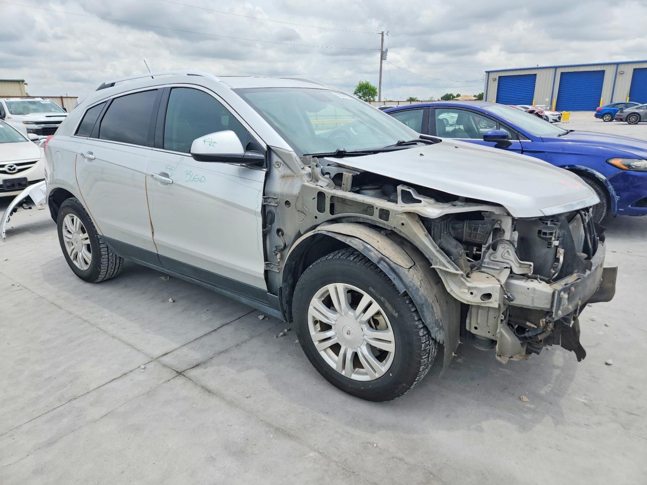 2012 Cadillac Srx Luxury Collection Silver vin: 3GYFNAE30CS504317