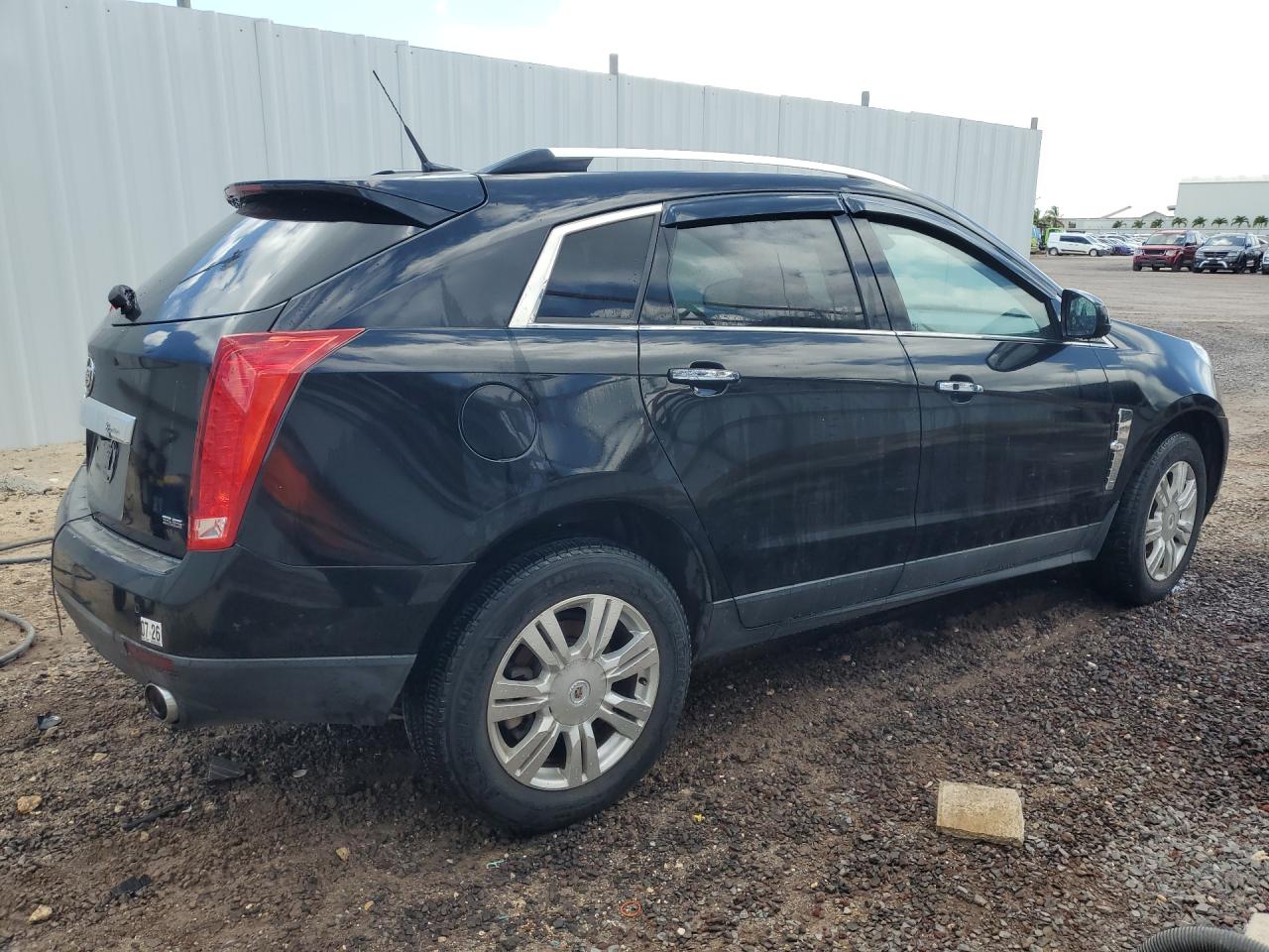 2012 Cadillac Srx Luxury Collection Black vin: 3GYFNAE30CS509288 Damage: Right Rear Door, Dent(S) W/ Paint Dmg, 2 To 3 Inches