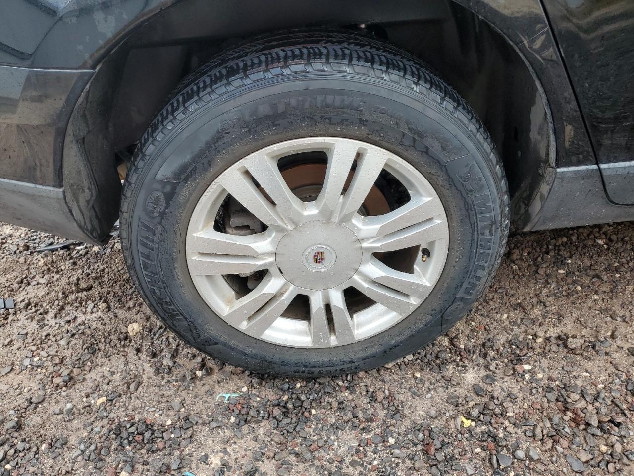 2012 Cadillac Srx Luxury Collection Black vin: 3GYFNAE30CS509288 Damage: Right Rear Wheel, Curb Rash, 3 To 4 Inches