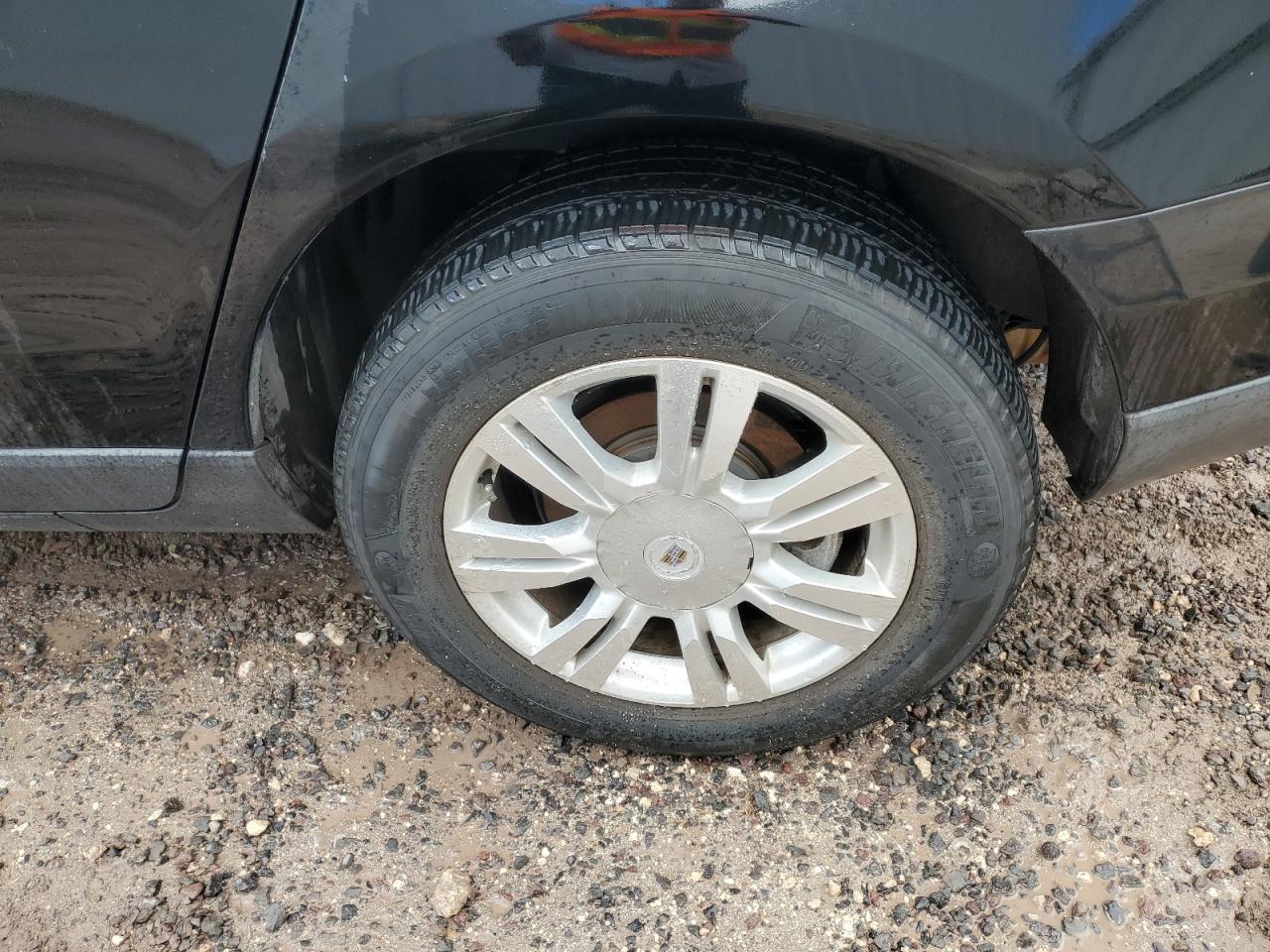 2012 Cadillac Srx Luxury Collection Black vin: 3GYFNAE30CS509288 Damage: Left Rear Wheel, Curb Rash, 8 To 9 Inches