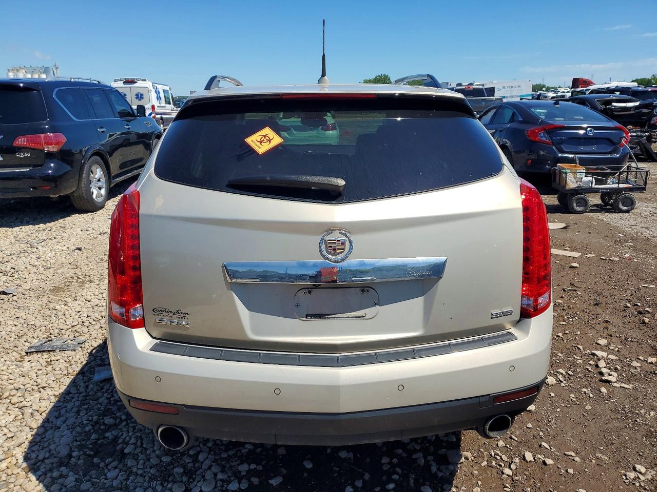 2012 Cadillac Srx Luxury Collection Beige vin: 3GYFNAE30CS510103