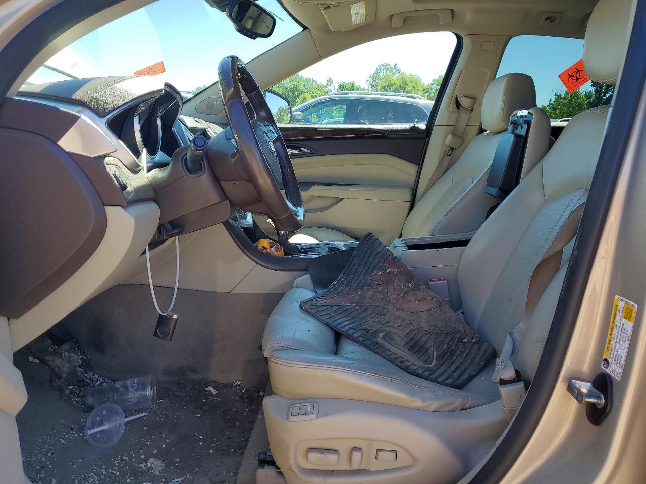 2012 Cadillac Srx Luxury Collection Beige vin: 3GYFNAE30CS510103