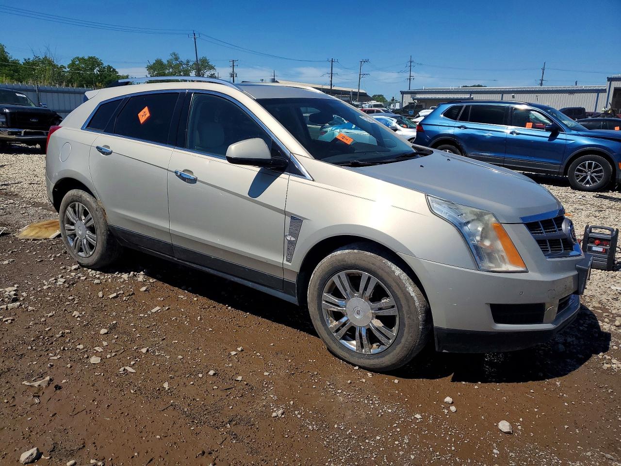 2012 Cadillac Srx Luxury Collection Beige vin: 3GYFNAE30CS510103