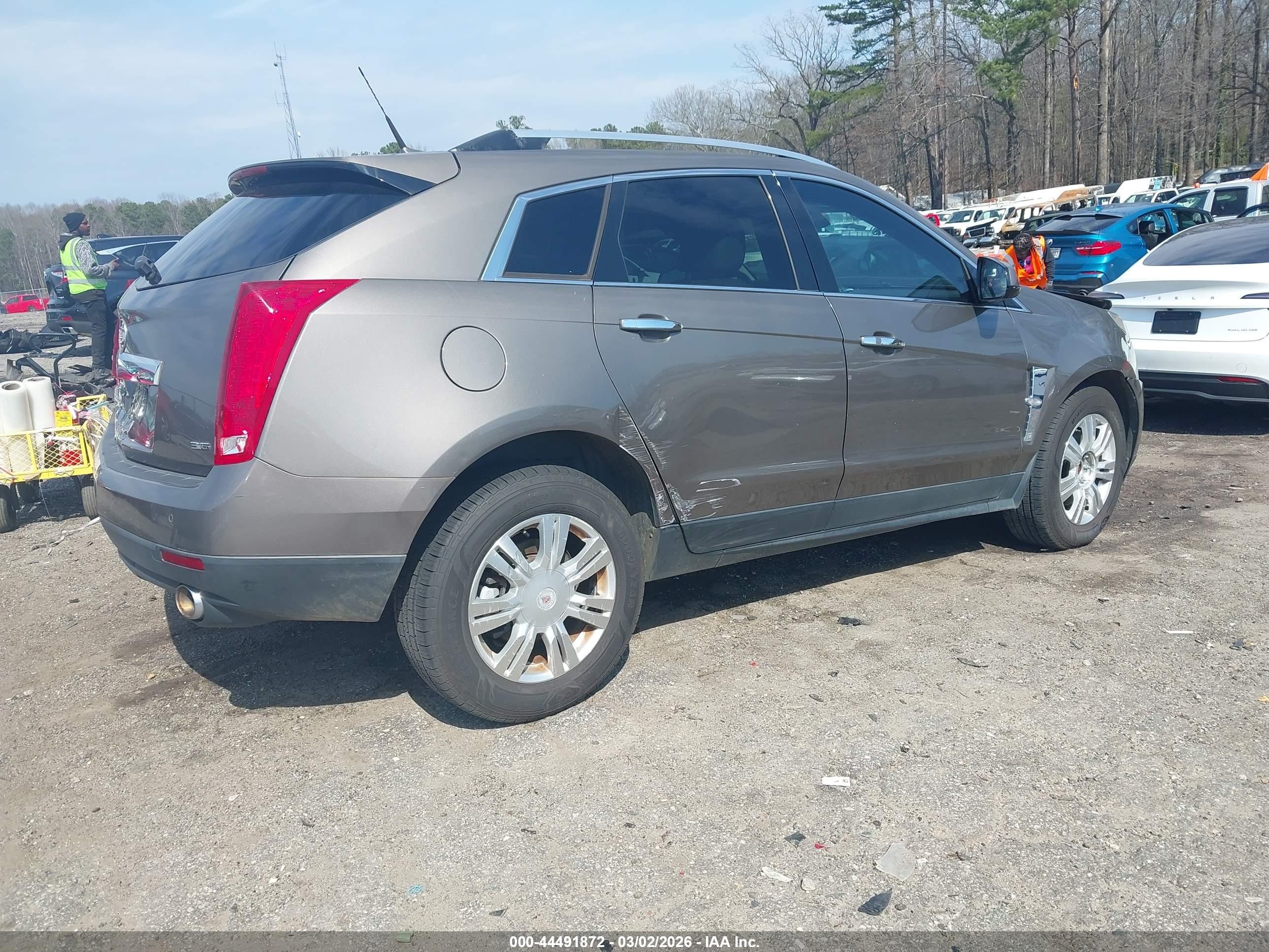 2012 Cadillac Srx Luxury Collection Gray vin: 3GYFNAE30CS524521