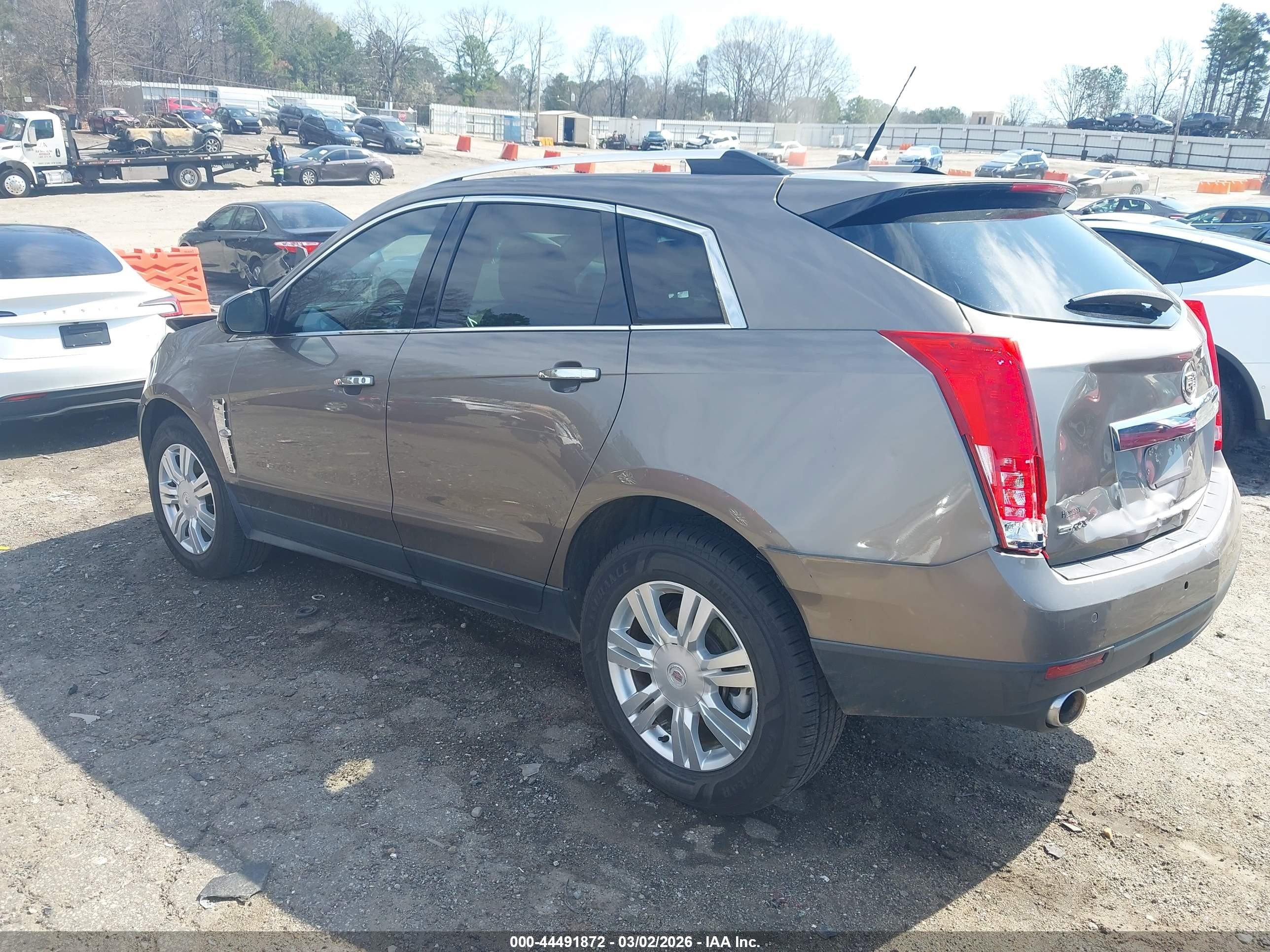 2012 Cadillac Srx Luxury Collection Gray vin: 3GYFNAE30CS524521