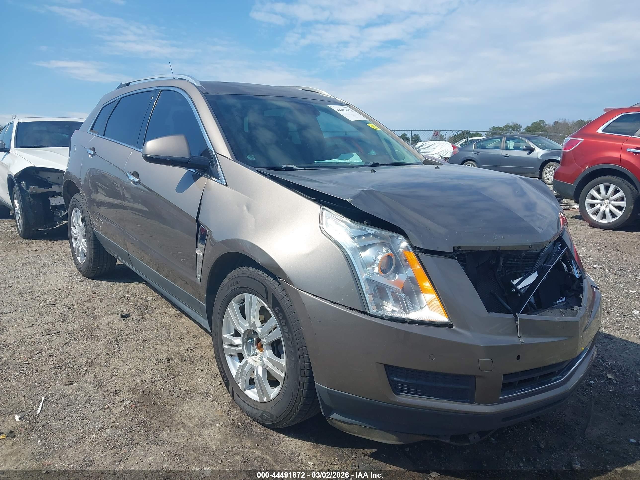 2012 Cadillac Srx Luxury Collection Gray vin: 3GYFNAE30CS524521