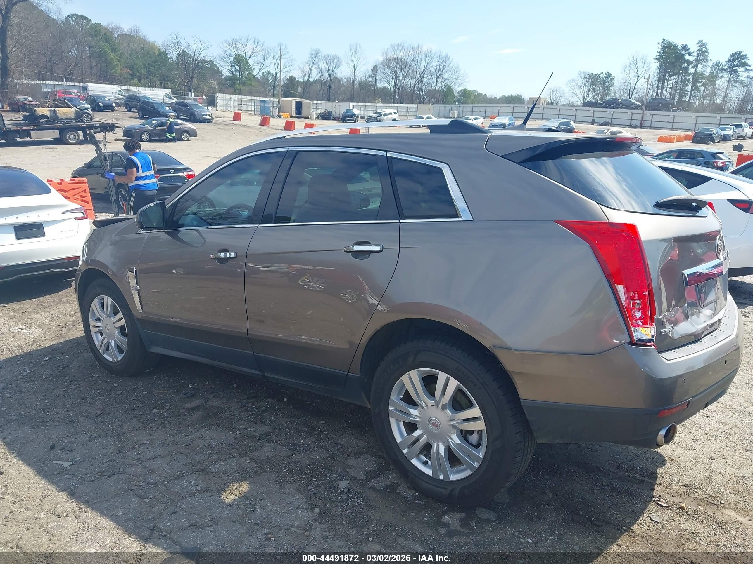 2012 Cadillac Srx Luxury Collection Gray vin: 3GYFNAE30CS524521
