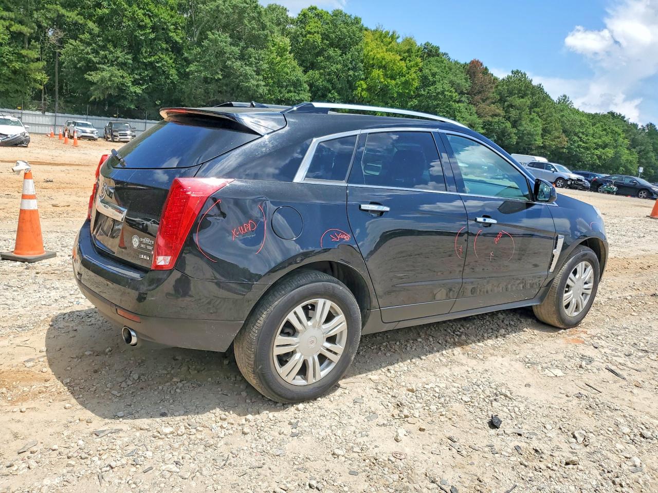 2012 Cadillac Srx Luxury Collection Black vin: 3GYFNAE30CS561486